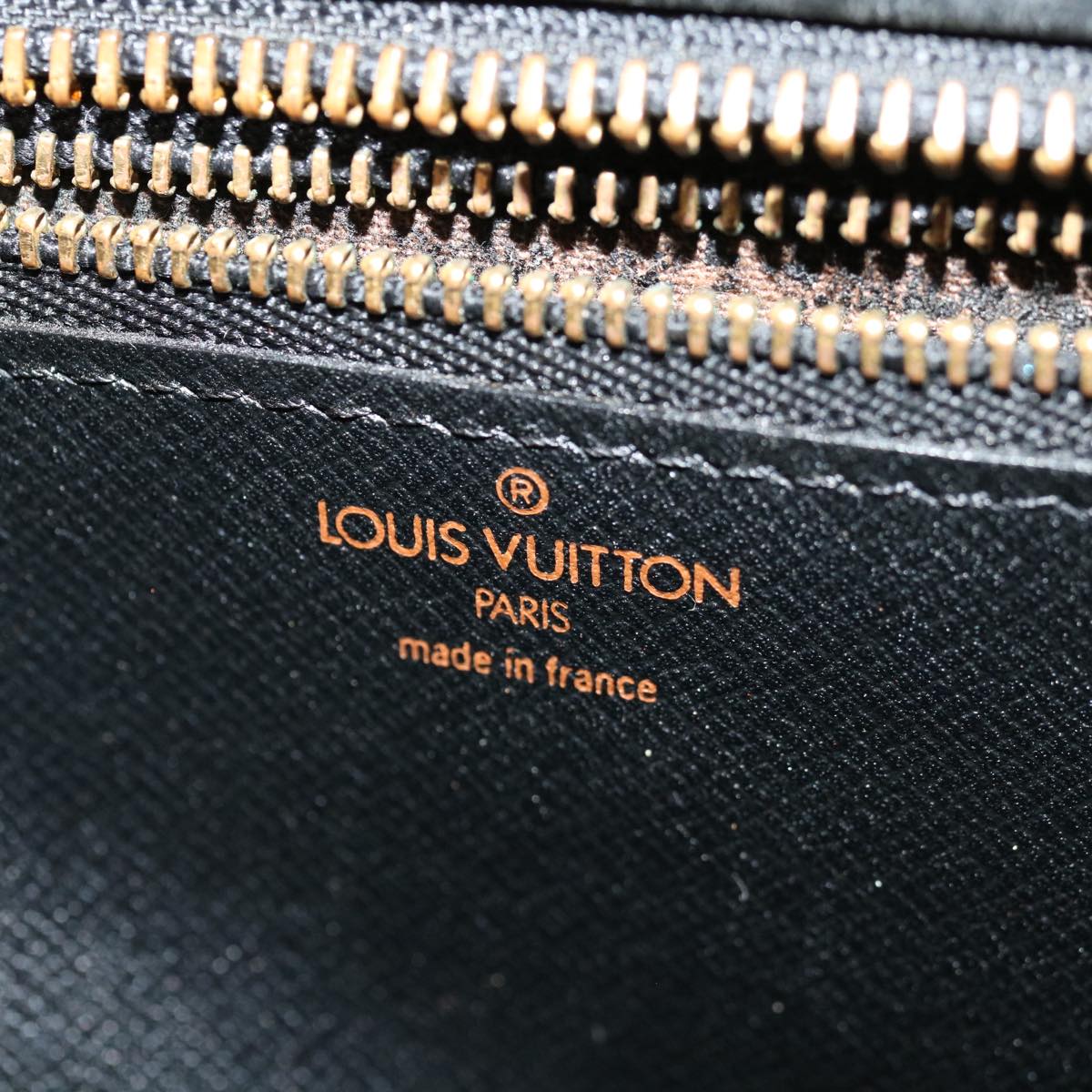 LOUIS VUITTON Epi Angian Shoulder Bag 2way Black M52112 LV Auth 67010