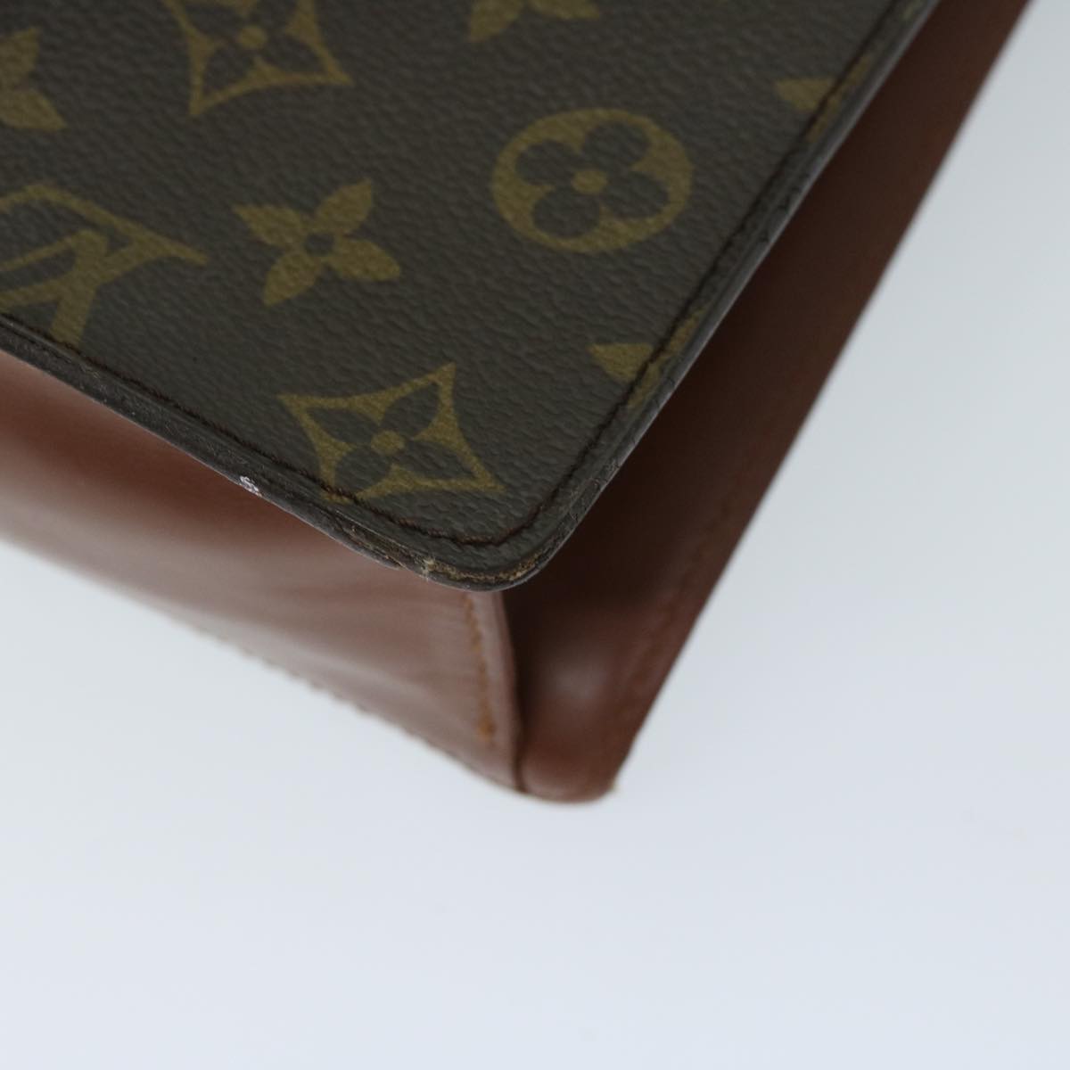 LOUIS VUITTON Monogram Monceau 28 Hand Bag 2way M51185 LV Auth 67012