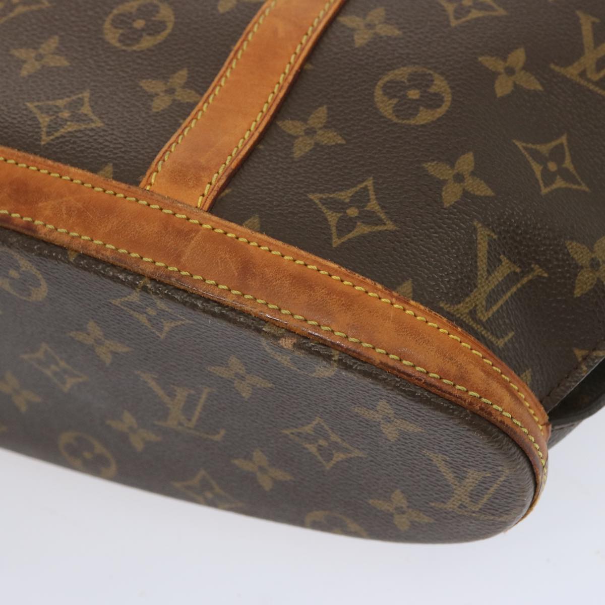 LOUIS VUITTON Monogram Babylone Tote Bag M51102 LV Auth 67023