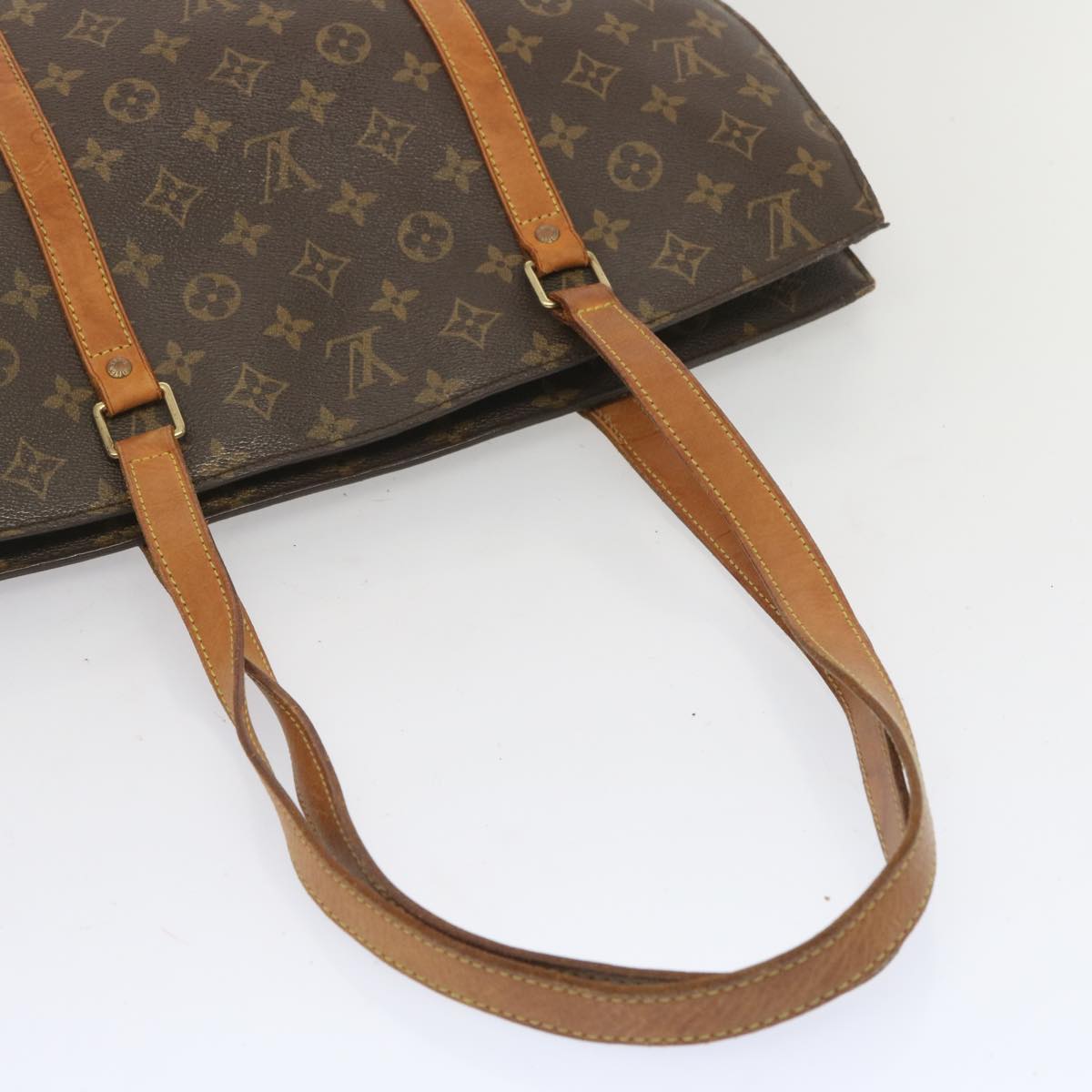 LOUIS VUITTON Monogram Babylone Tote Bag M51102 LV Auth 67023