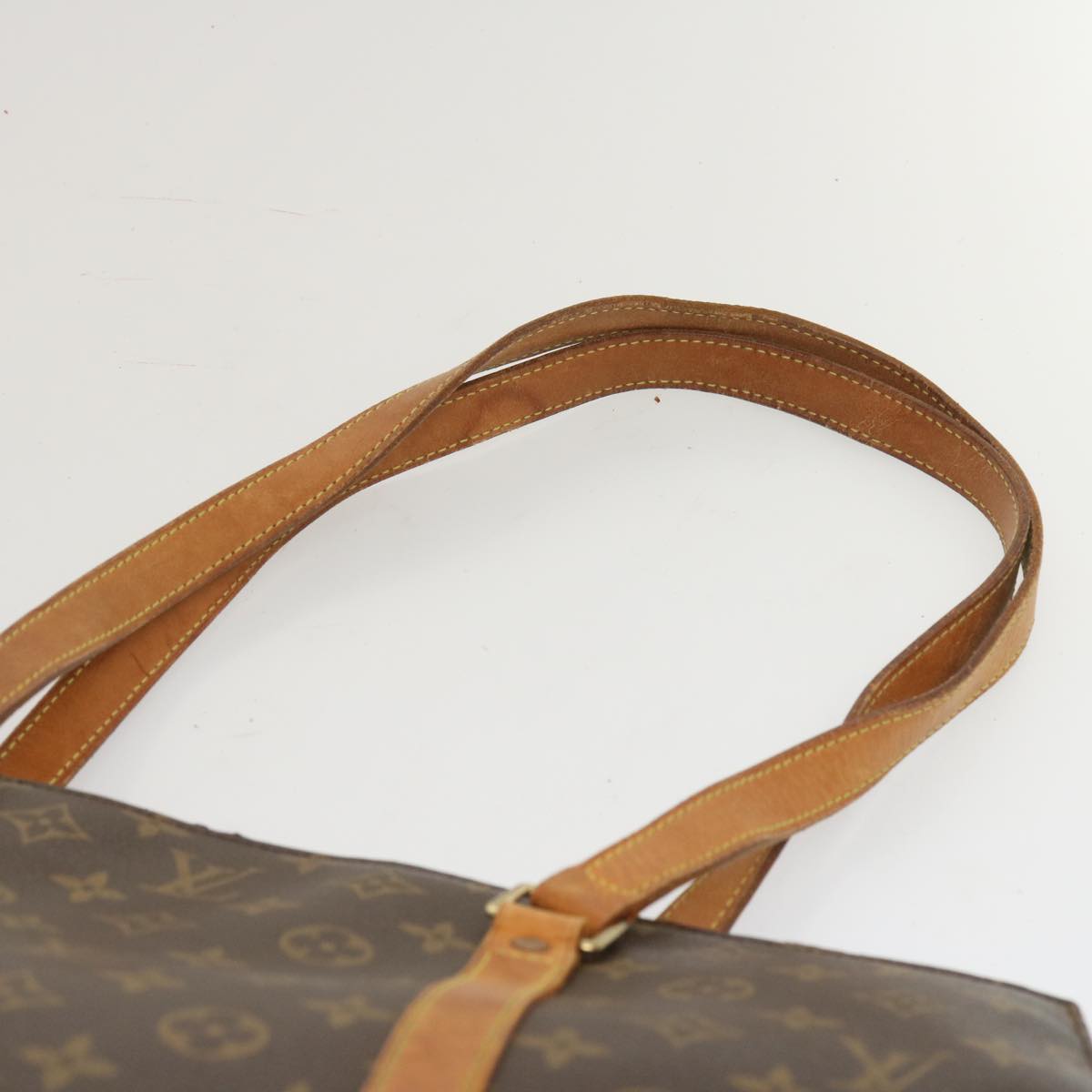 LOUIS VUITTON Monogram Babylone Tote Bag M51102 LV Auth 67023