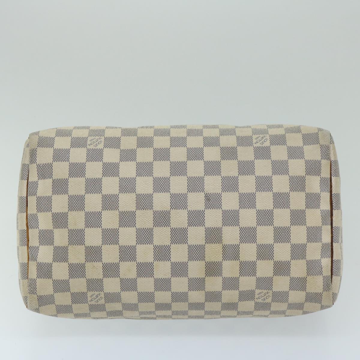 LOUIS VUITTON Damier Azur Speedy 30 Hand Bag N41533 LV Auth 67038