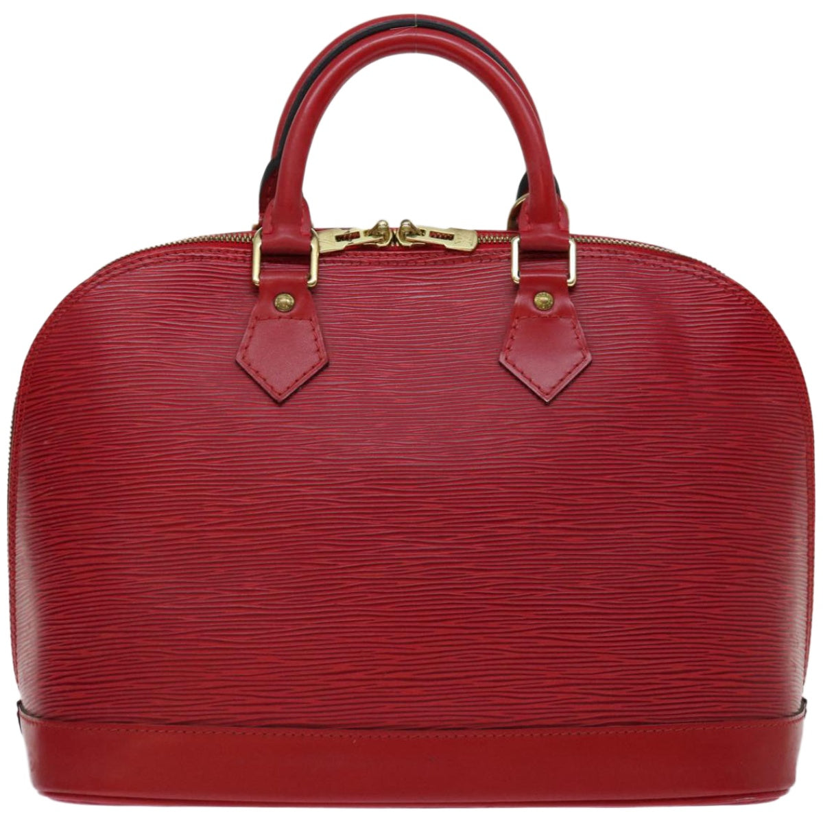 LOUIS VUITTON Epi Alma Hand Bag Castilian Red M52147 LV Auth 67051