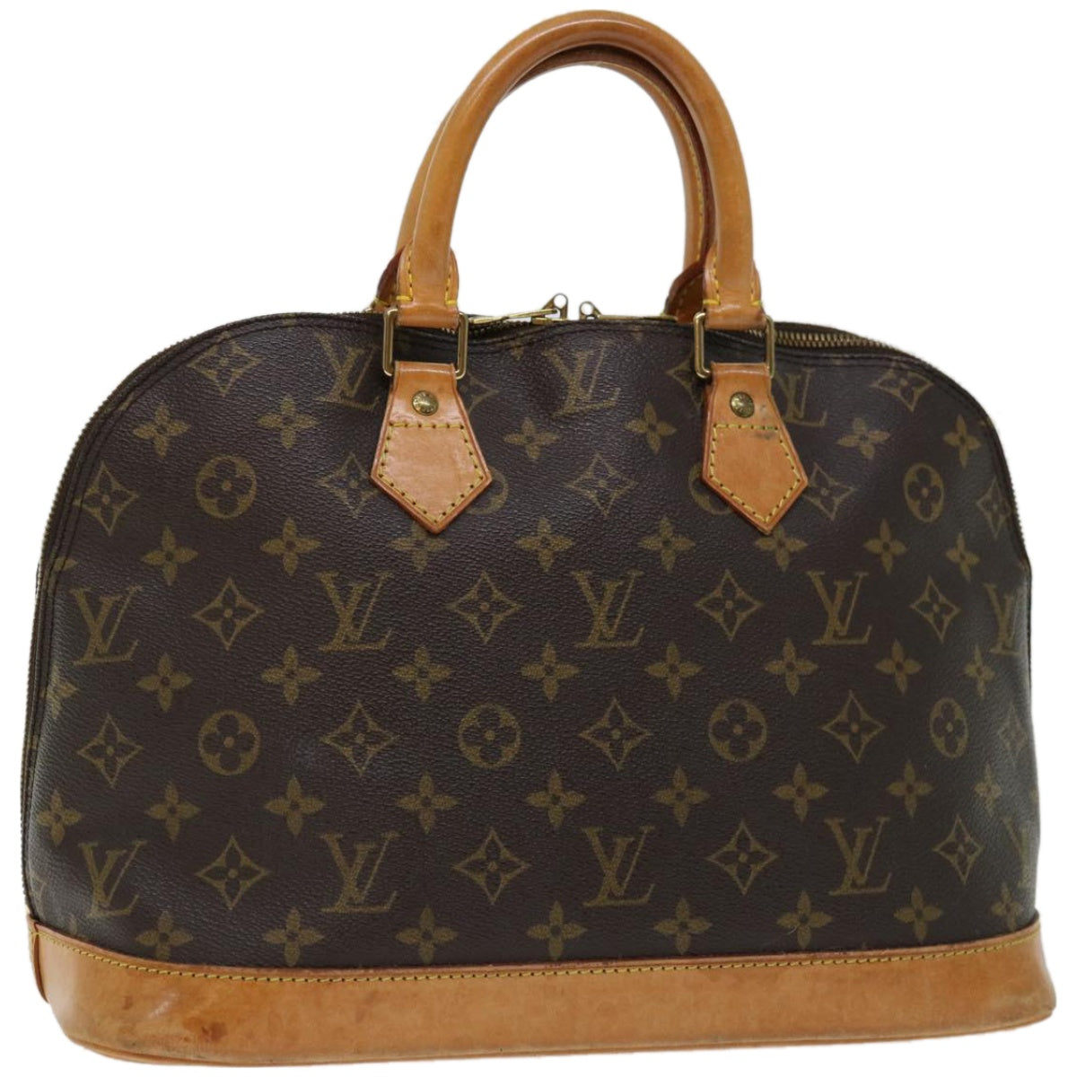 LOUIS VUITTON Monogram Alma Hand Bag M51130 LV Auth 67054