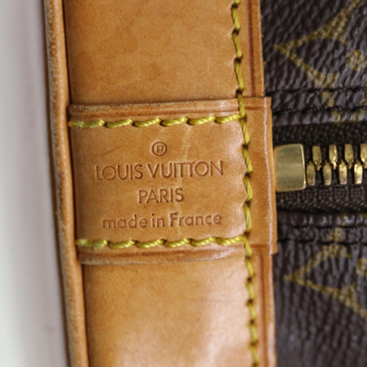 LOUIS VUITTON Monogram Alma Hand Bag M51130 LV Auth 67054