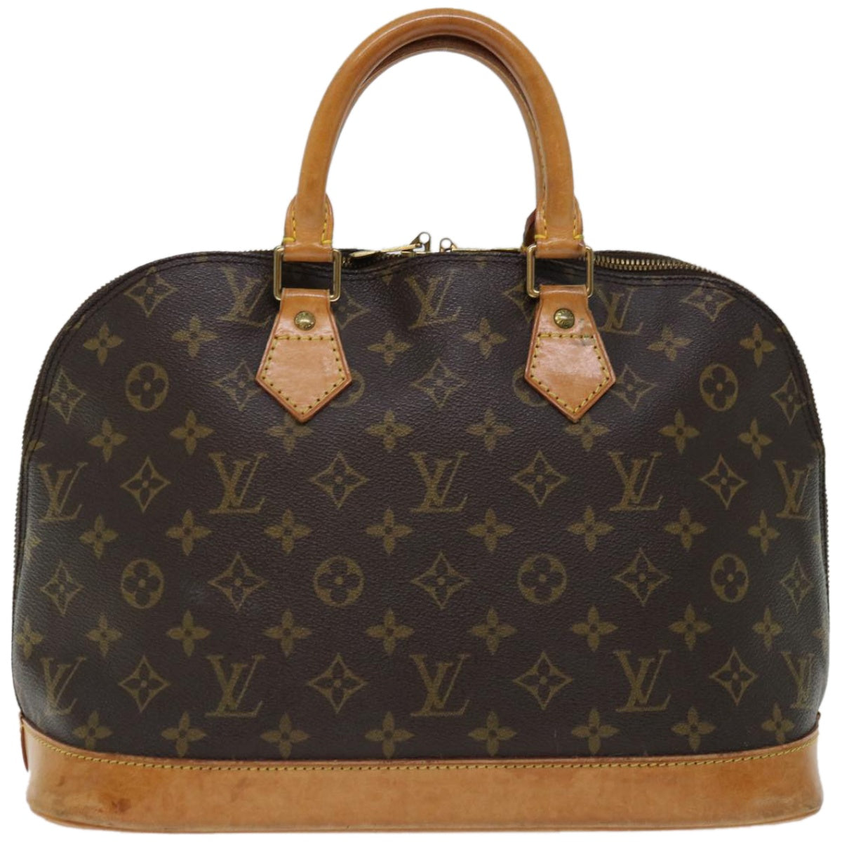 LOUIS VUITTON Monogram Alma Hand Bag M51130 LV Auth 67054