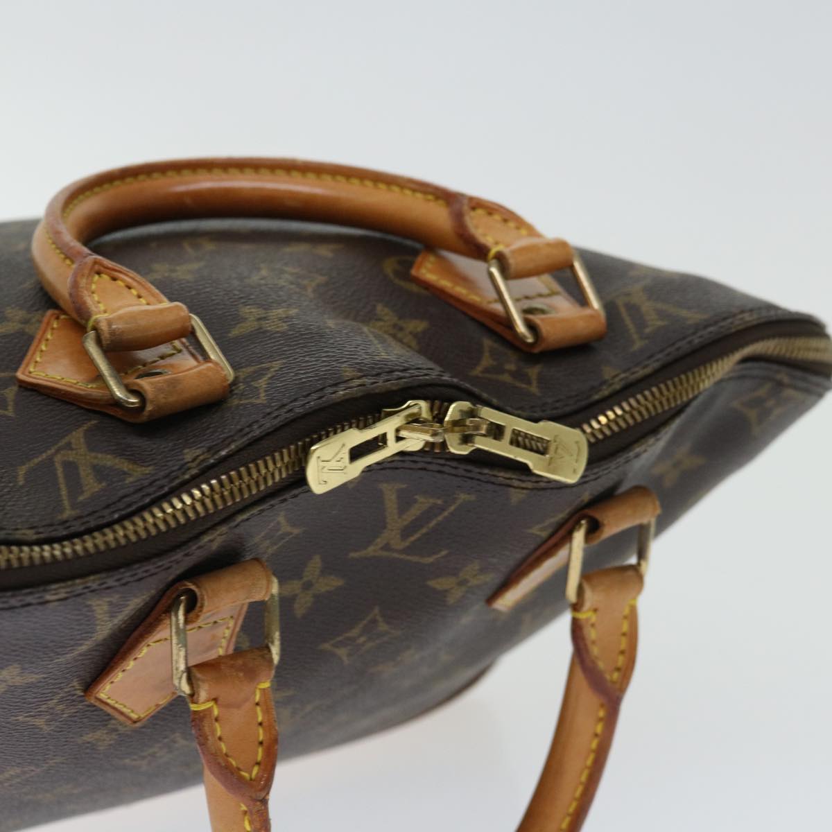 LOUIS VUITTON Monogram Alma Hand Bag M51130 LV Auth 67054