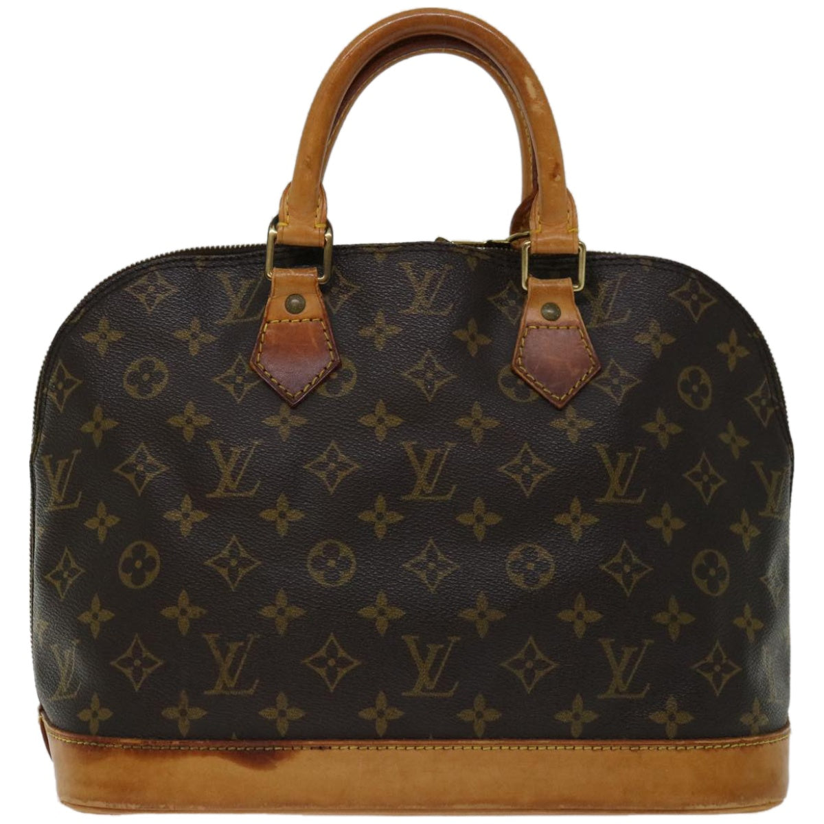 LOUIS VUITTON Monogram Alma Hand Bag M51130 LV Auth 67055