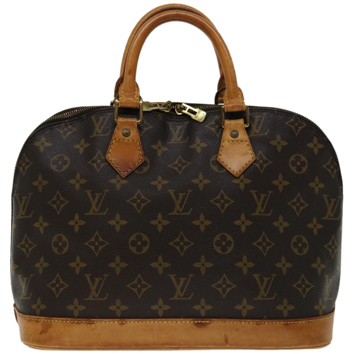 LOUIS VUITTON Monogram Alma Hand Bag M51130 LV Auth 67055