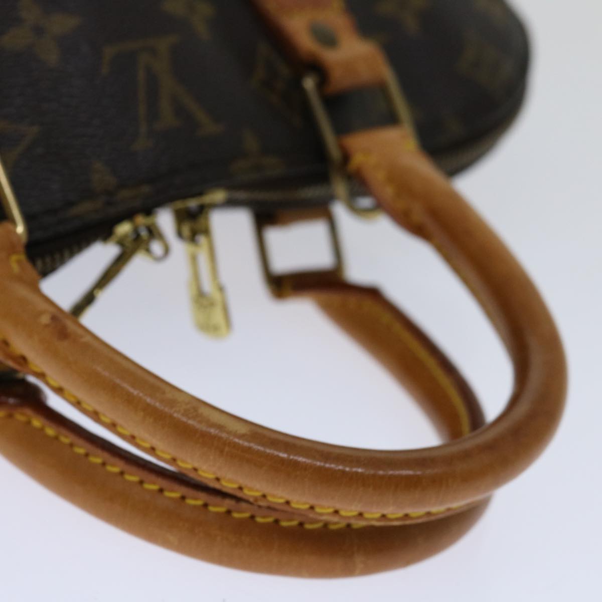 LOUIS VUITTON Monogram Alma Hand Bag M51130 LV Auth 67055