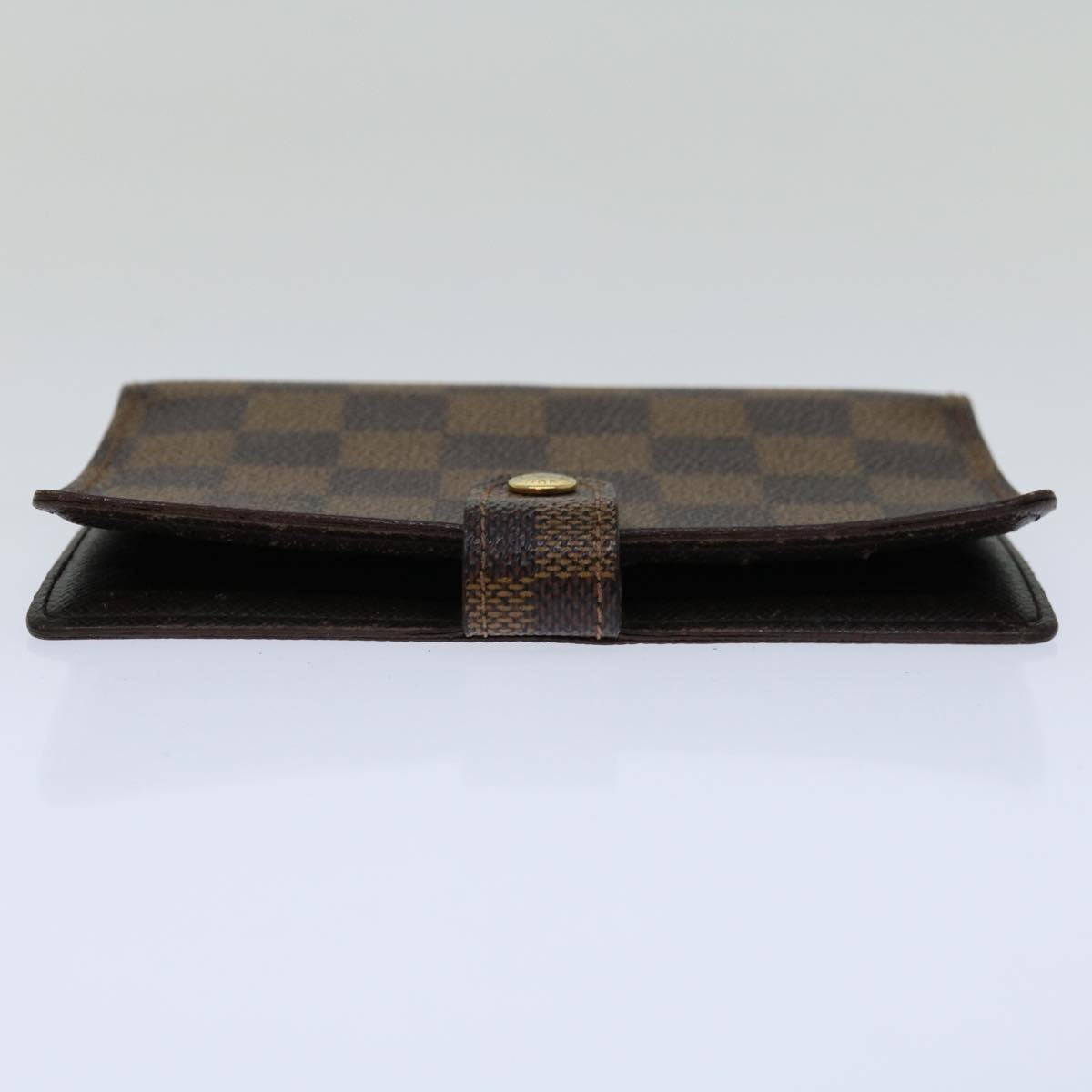 LOUIS VUITTON Damier Ebene Agenda PM Day Planner Cover R20700 LV Auth 67074