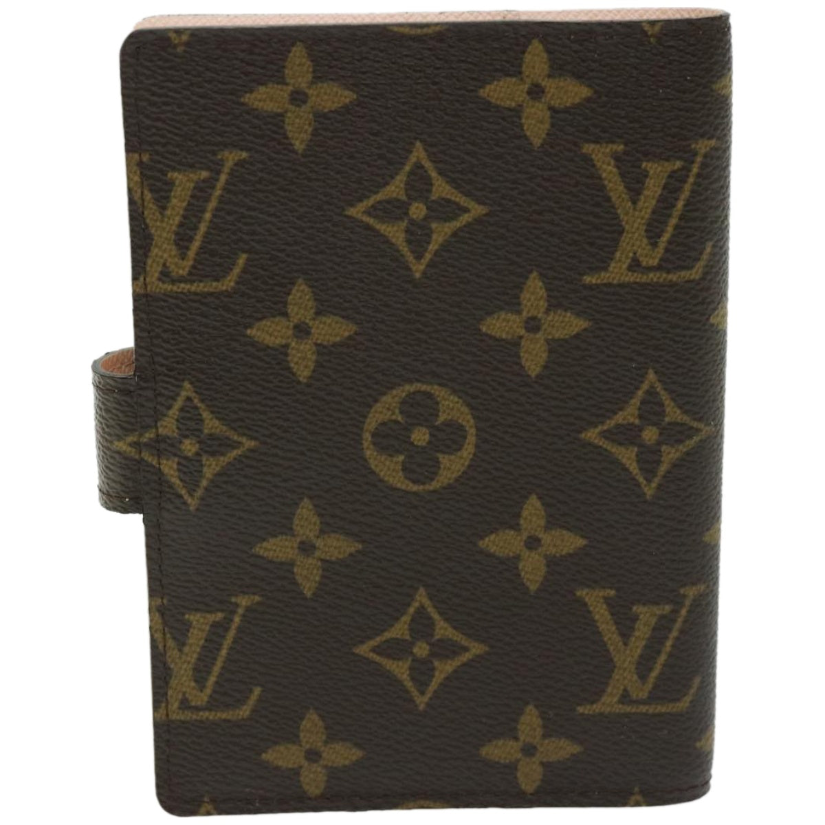 LOUIS VUITTON Monogram Agenda Koala PM Day Planner Cover Pink R21013 Auth 67127