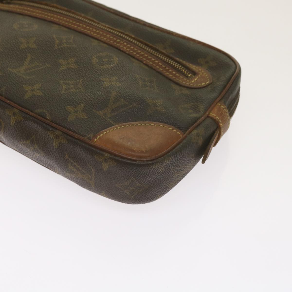 LOUIS VUITTON Monogram Marly Dragonne GM Clutch Bag M51825 LV Auth 67128