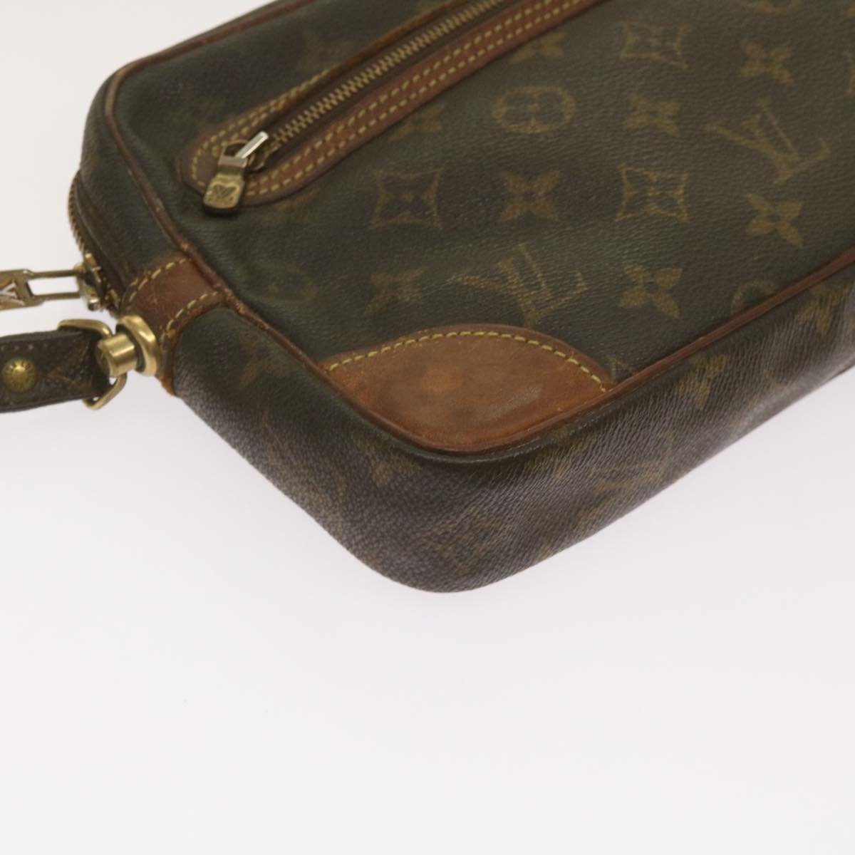 LOUIS VUITTON Monogram Marly Dragonne GM Clutch Bag M51825 LV Auth 67128