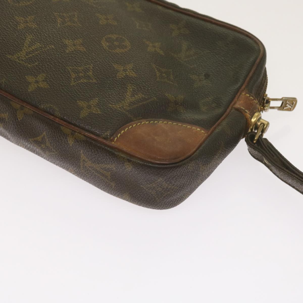 LOUIS VUITTON Monogram Marly Dragonne GM Clutch Bag M51825 LV Auth 67128