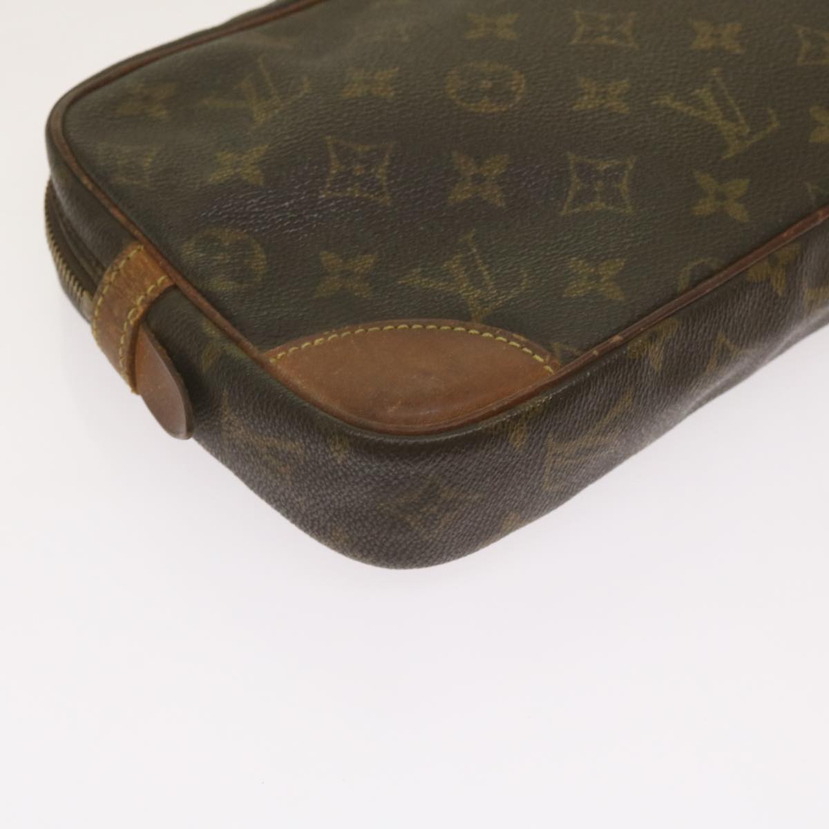 LOUIS VUITTON Monogram Marly Dragonne GM Clutch Bag M51825 LV Auth 67128