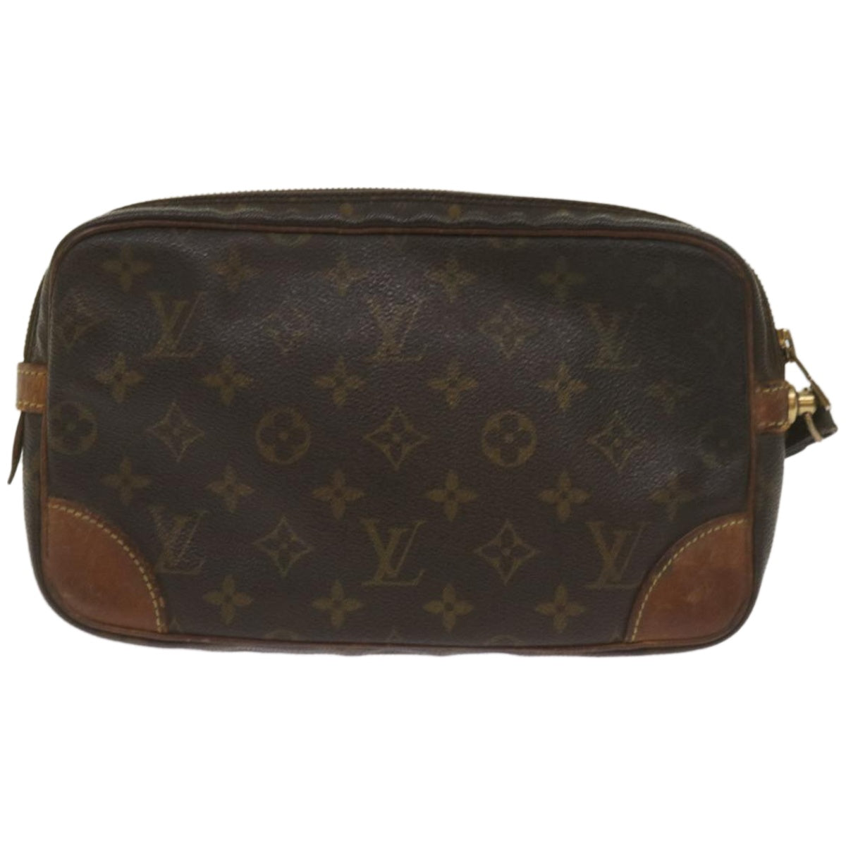 LOUIS VUITTON Monogram Marly Dragonne GM Clutch Bag M51825 LV Auth 67128