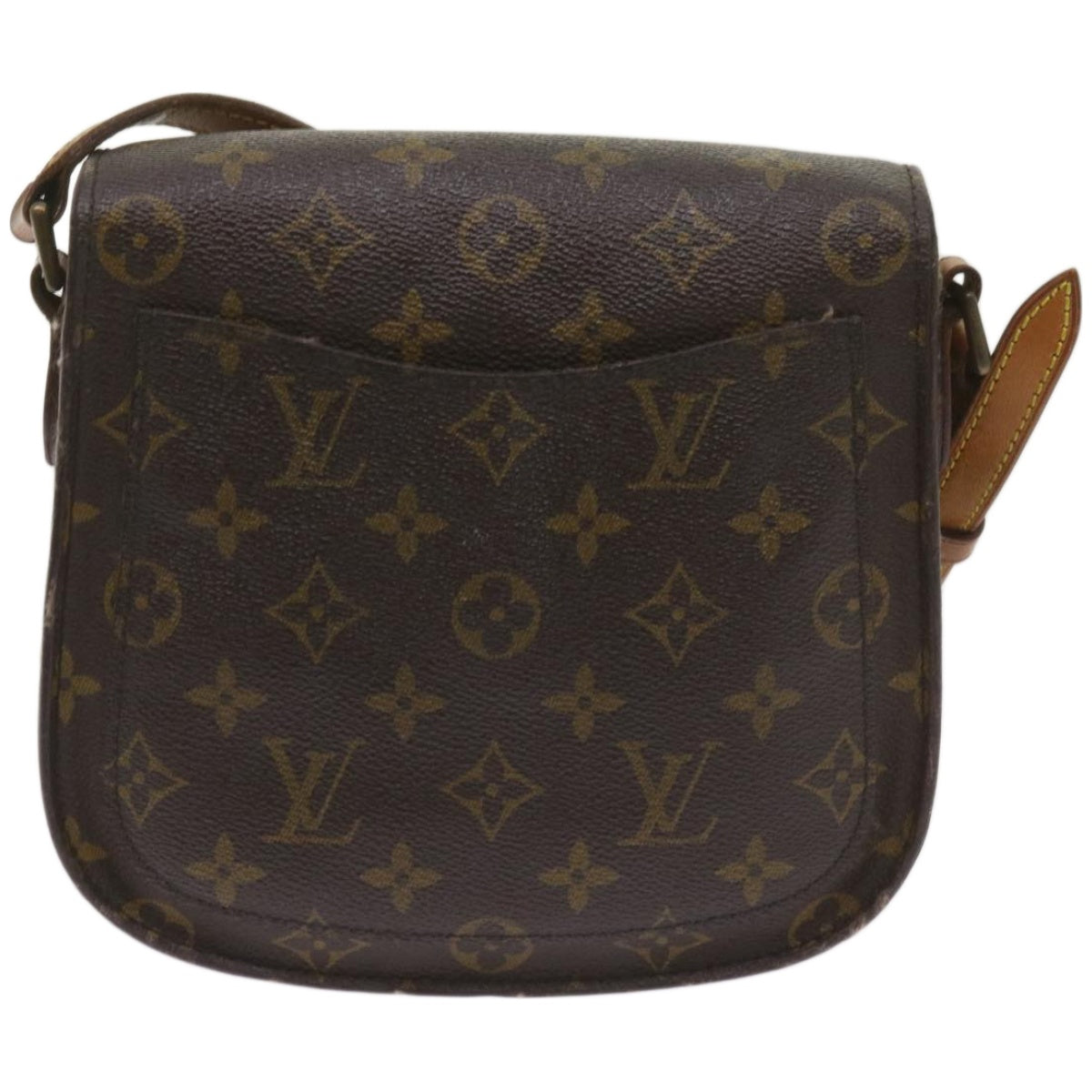 LOUIS VUITTON Monogram Saint Cloud MM Shoulder Bag M51243 LV Auth 67130