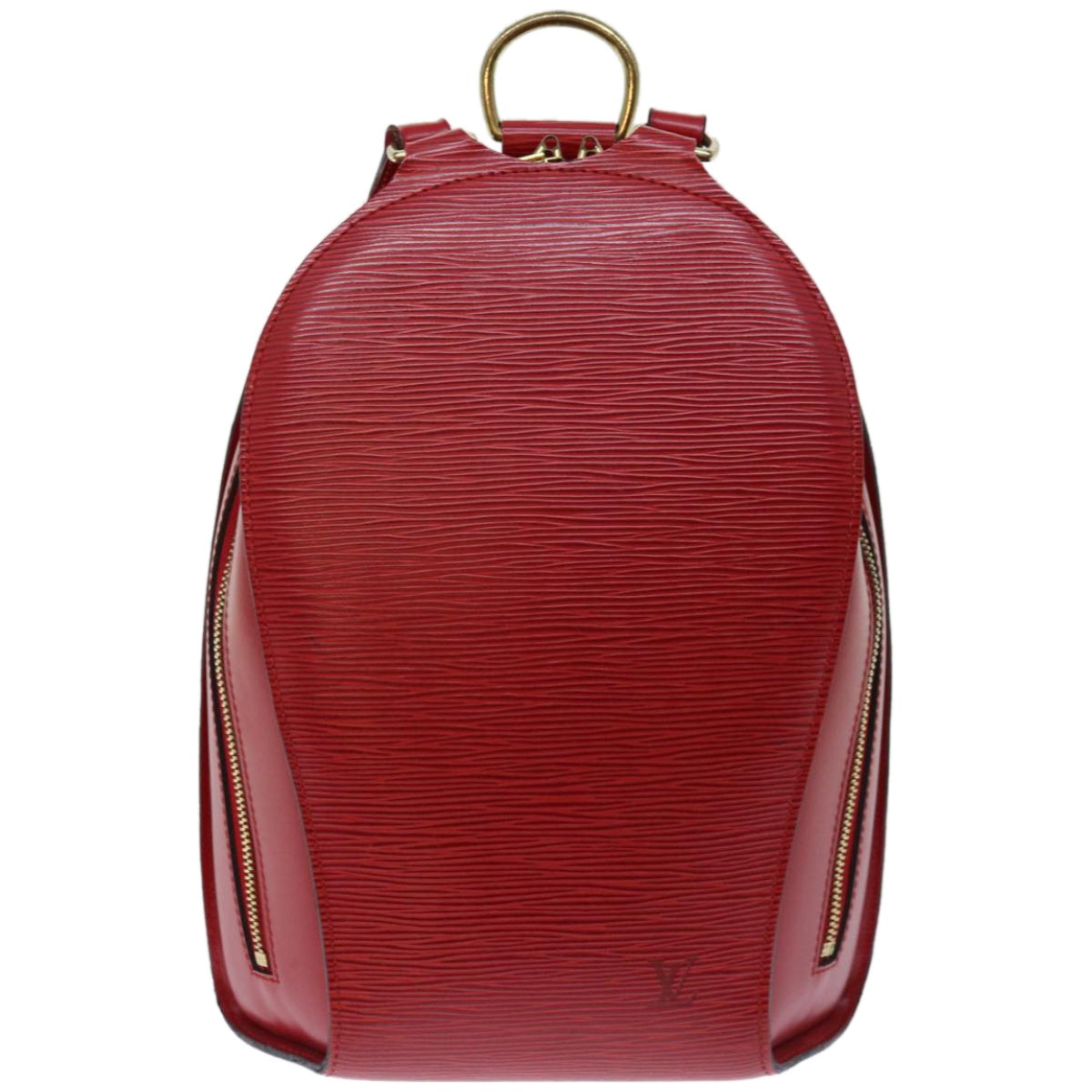 LOUIS VUITTON Epi Mabillon Backpack Castilian Red M52237 LV Auth 67142