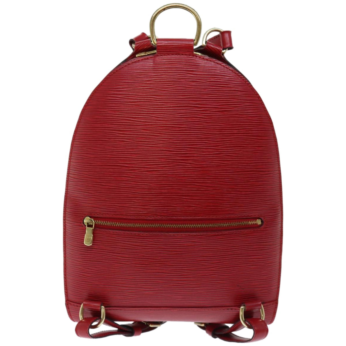 LOUIS VUITTON Epi Mabillon Backpack Castilian Red M52237 LV Auth 67142