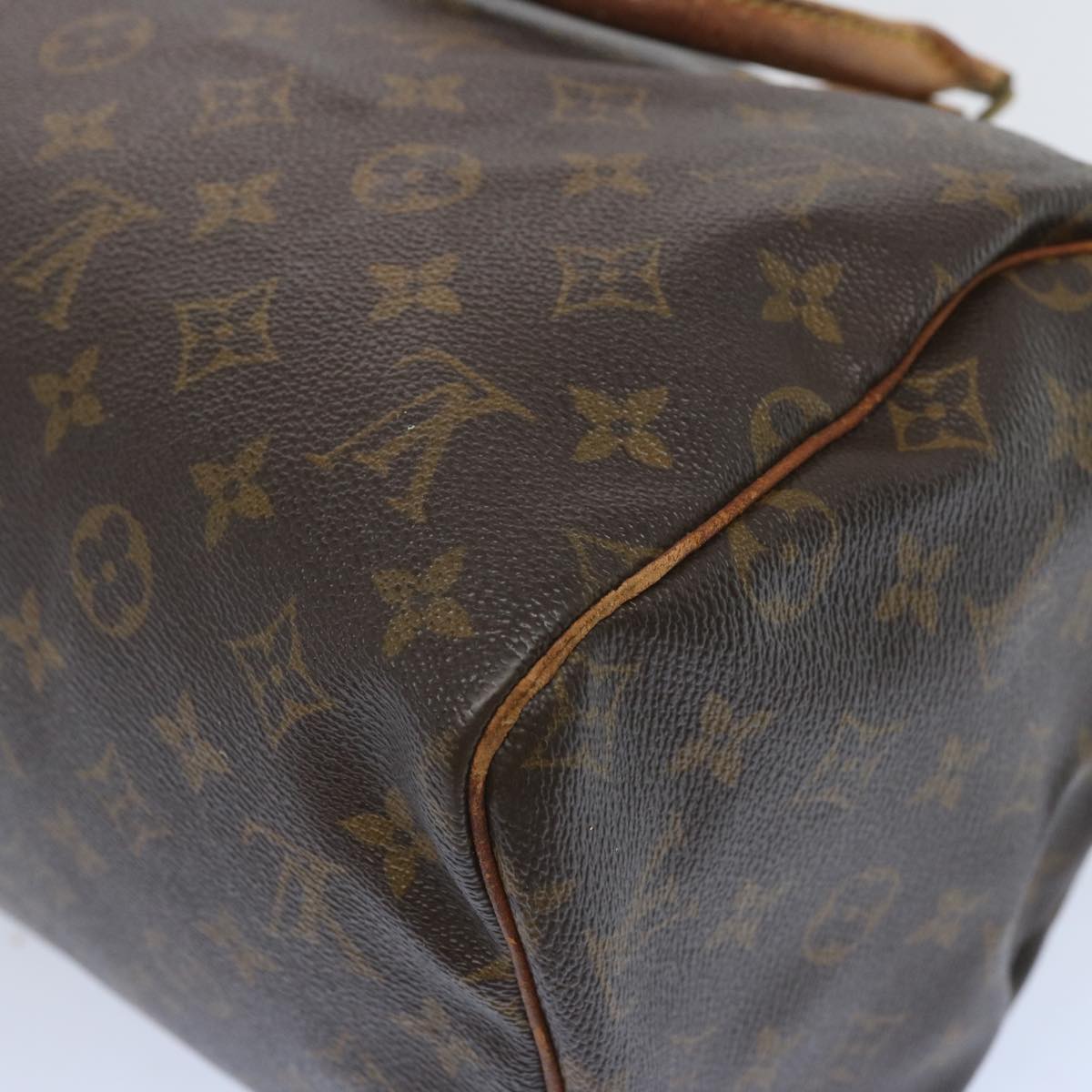 LOUIS VUITTON Monogram Speedy 30 Hand Bag M41526 LV Auth 67145