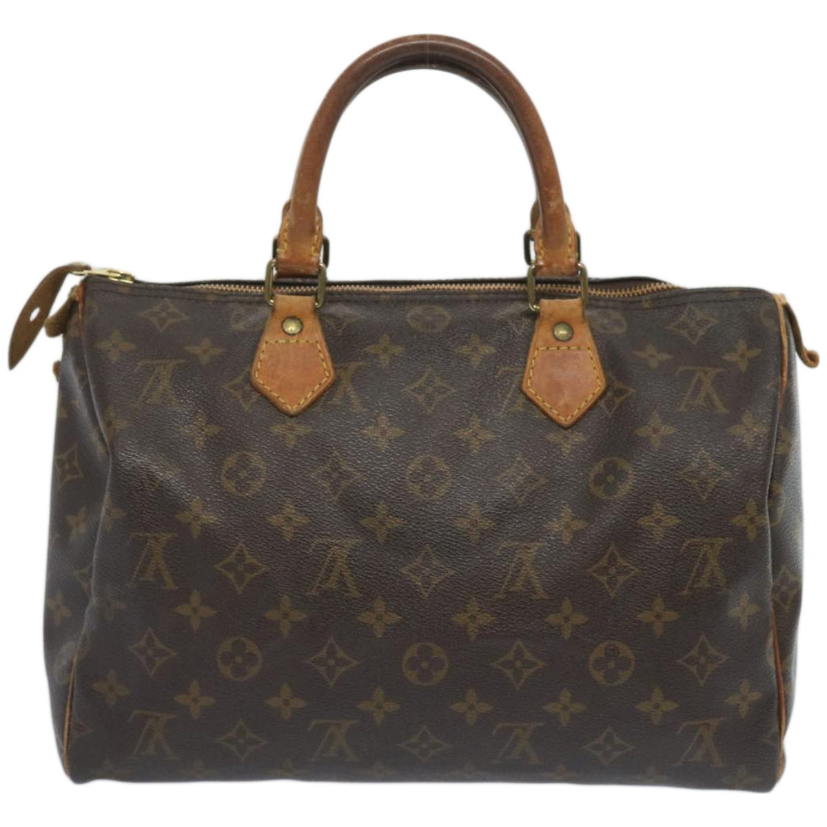 LOUIS VUITTON Monogram Speedy 30 Hand Bag M41526 LV Auth 67145