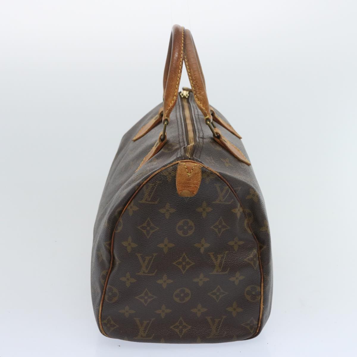 LOUIS VUITTON Monogram Speedy 30 Hand Bag M41526 LV Auth 67145