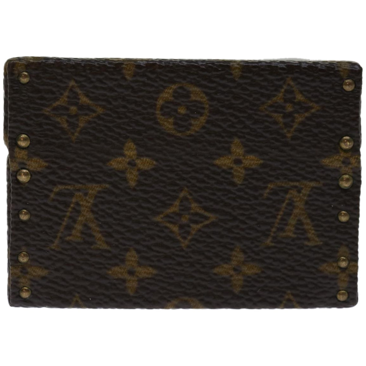 LOUIS VUITTON Monogram Eccrine Declaration Jewelry Box M21010 LV Auth 67159A