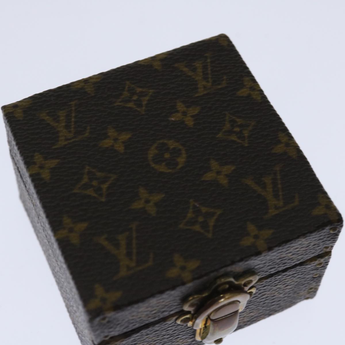 LOUIS VUITTON Monogram Eccrine Declaration Jewelry Box M21010 LV Auth 67159A