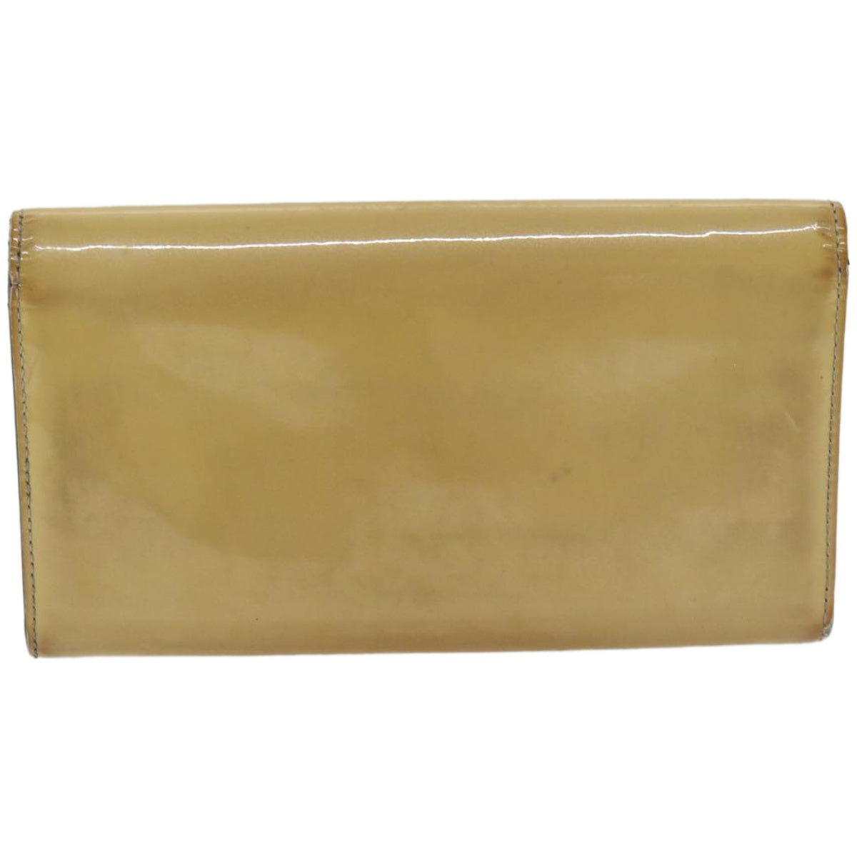 LOUIS VUITTON Portefeuille Louise Wallet Patent leather Dunne M61318 Auth 67167