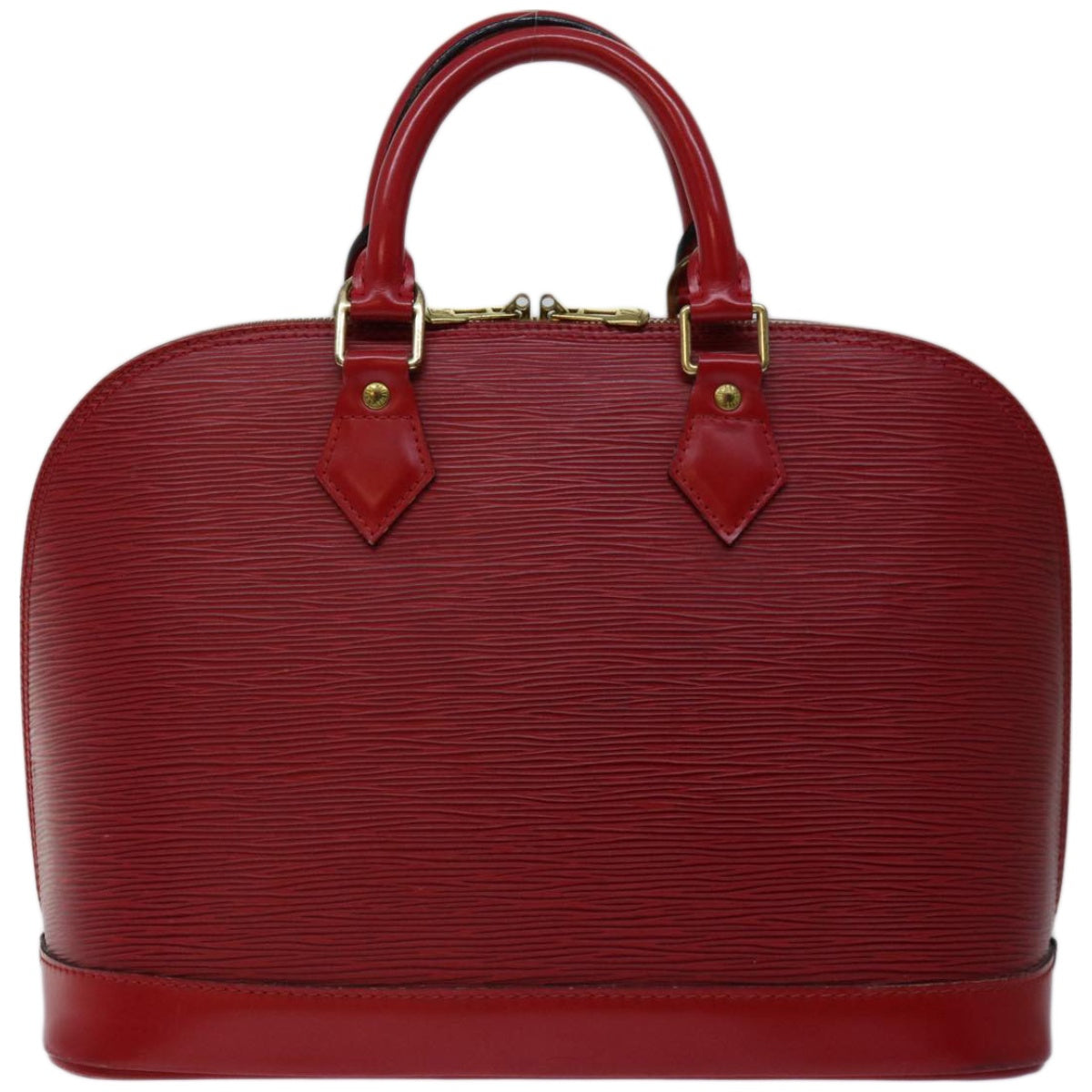 LOUIS VUITTON Epi Alma Hand Bag Castilian Red M52147 LV Auth 67195