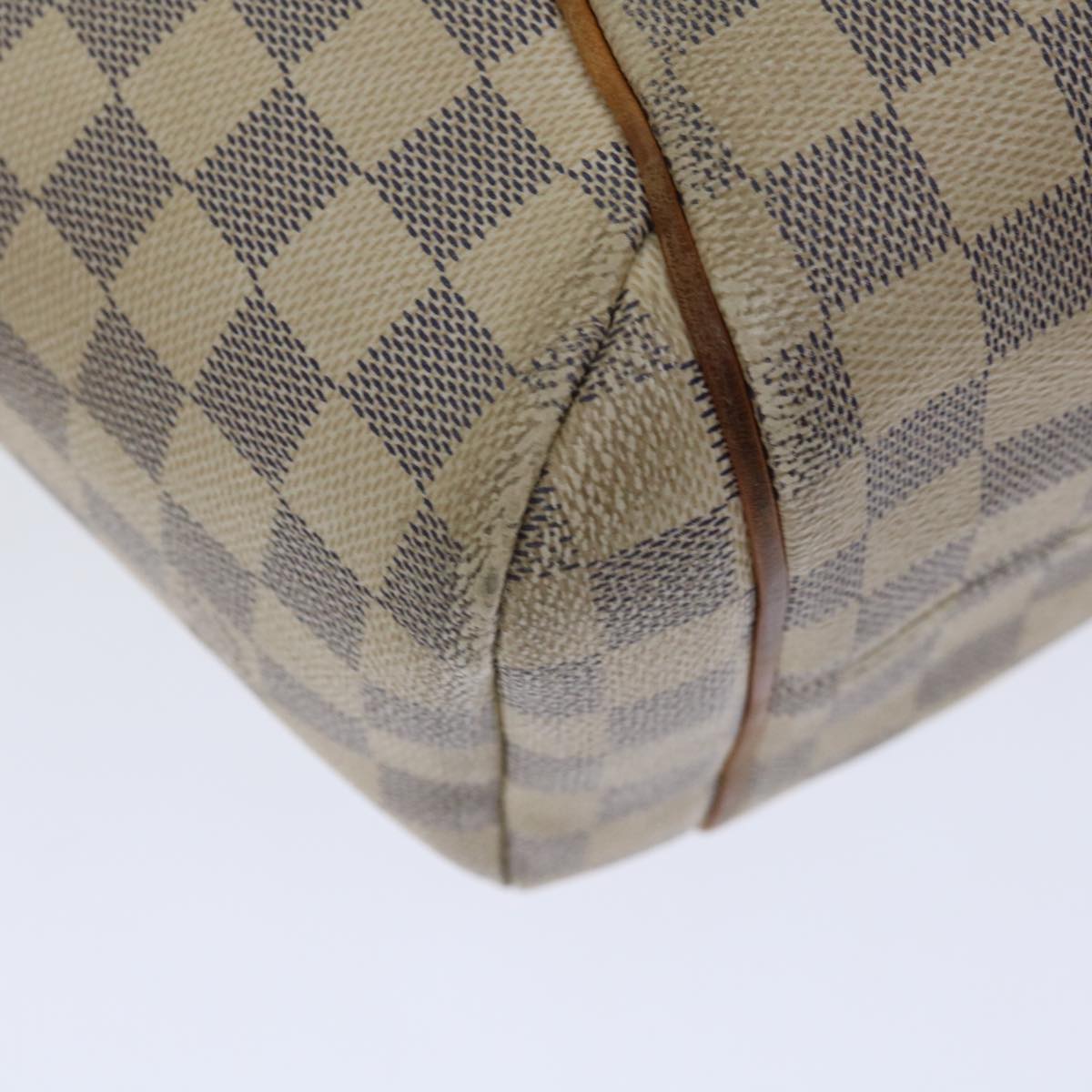 LOUIS VUITTON Damier Azur Totally PM Tote Bag N41280 LV Auth 67197