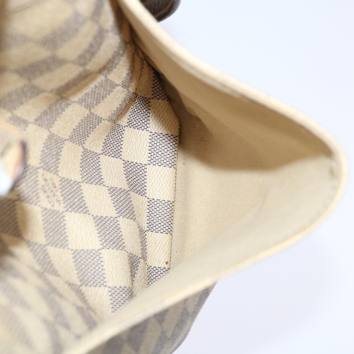 LOUIS VUITTON Damier Azur Totally PM Tote Bag N41280 LV Auth 67197