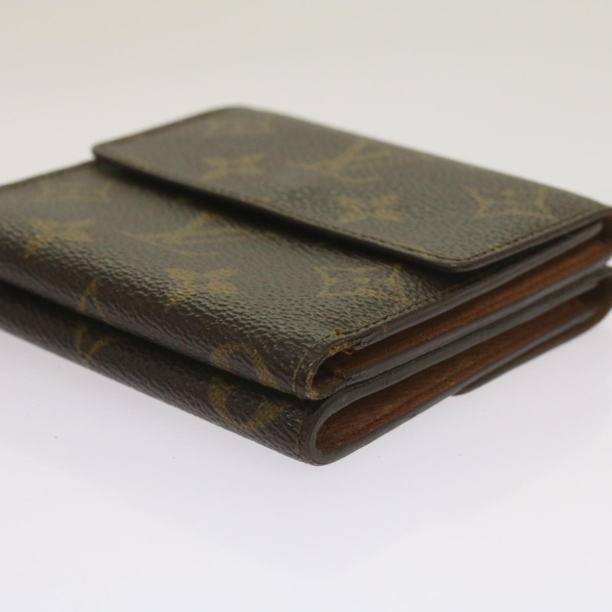 LOUIS VUITTON Monogram Portefeuille Elise Wallet M61654 LV Auth 67247