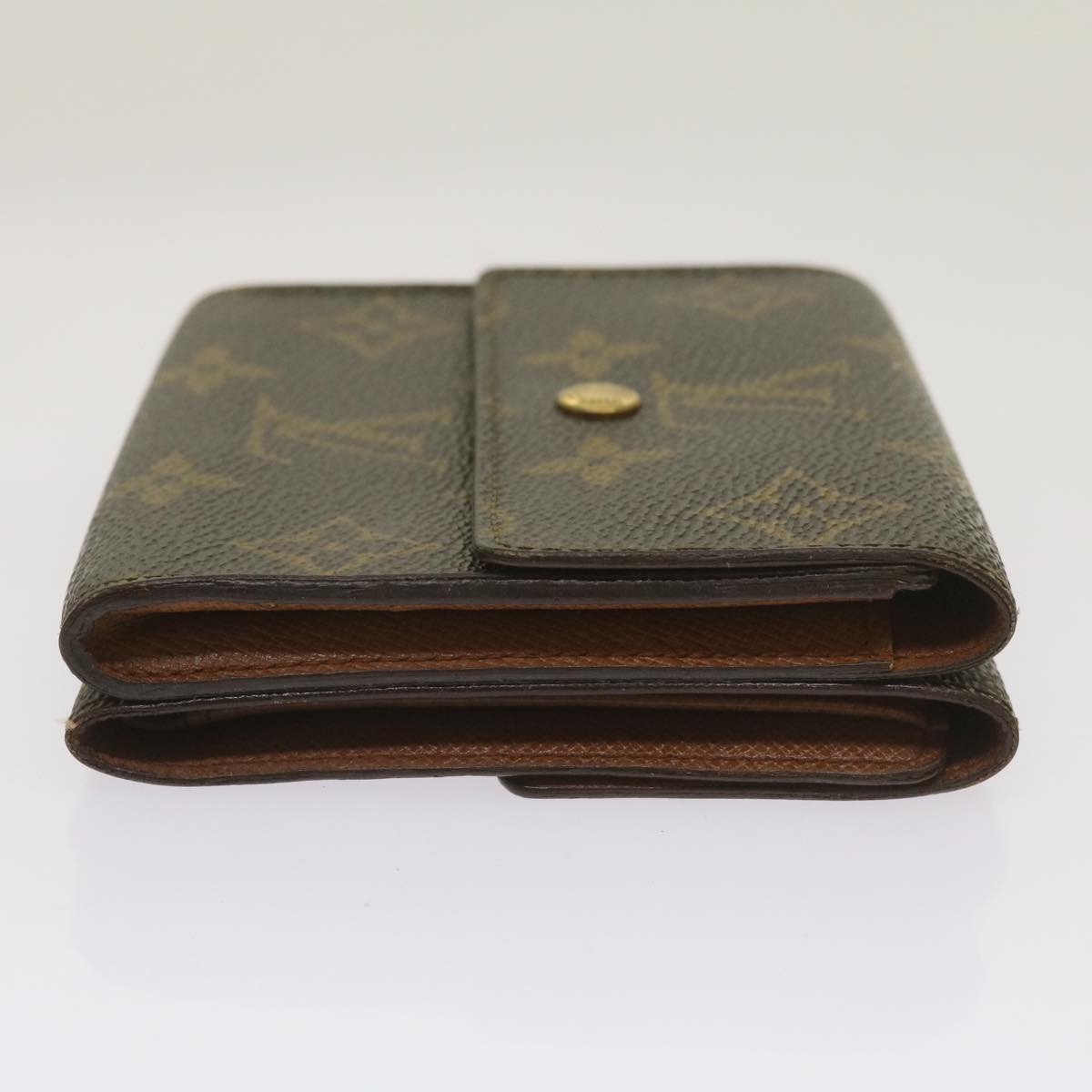 LOUIS VUITTON Monogram Portefeuille Elise Wallet M61654 LV Auth 67247