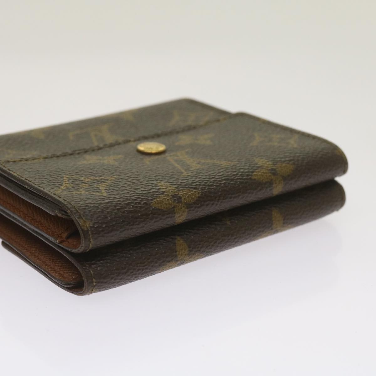 LOUIS VUITTON Monogram Portefeuille Elise Wallet M61654 LV Auth 67247