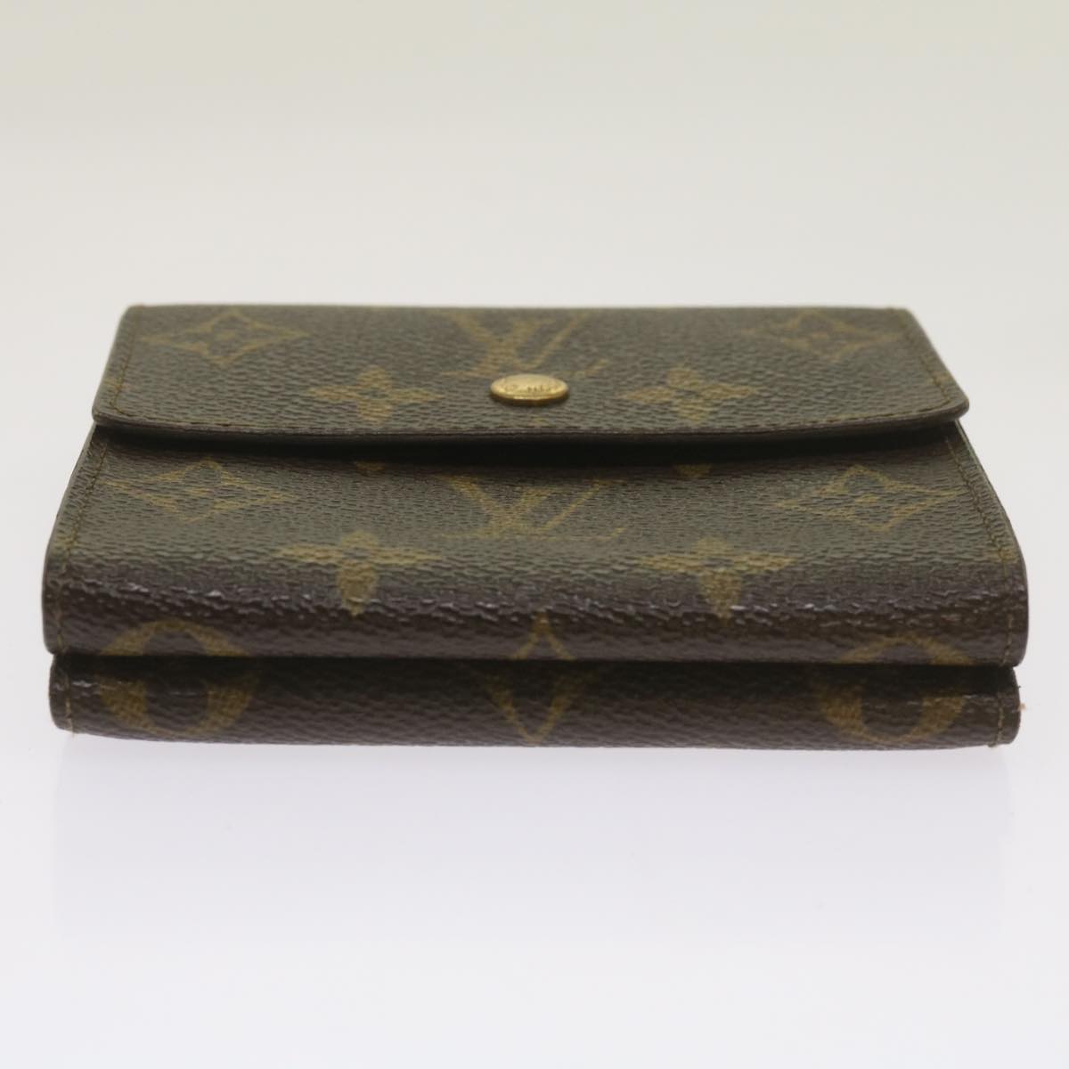 LOUIS VUITTON Monogram Portefeuille Elise Wallet M61654 LV Auth 67247