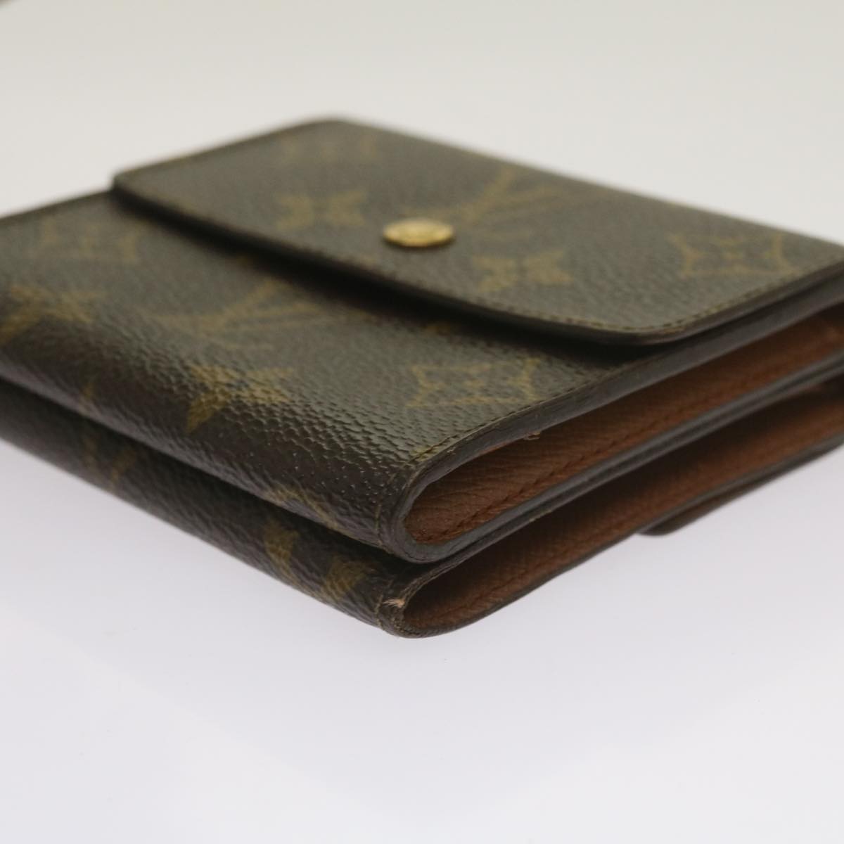 LOUIS VUITTON Monogram Portefeuille Elise Wallet M61654 LV Auth 67247