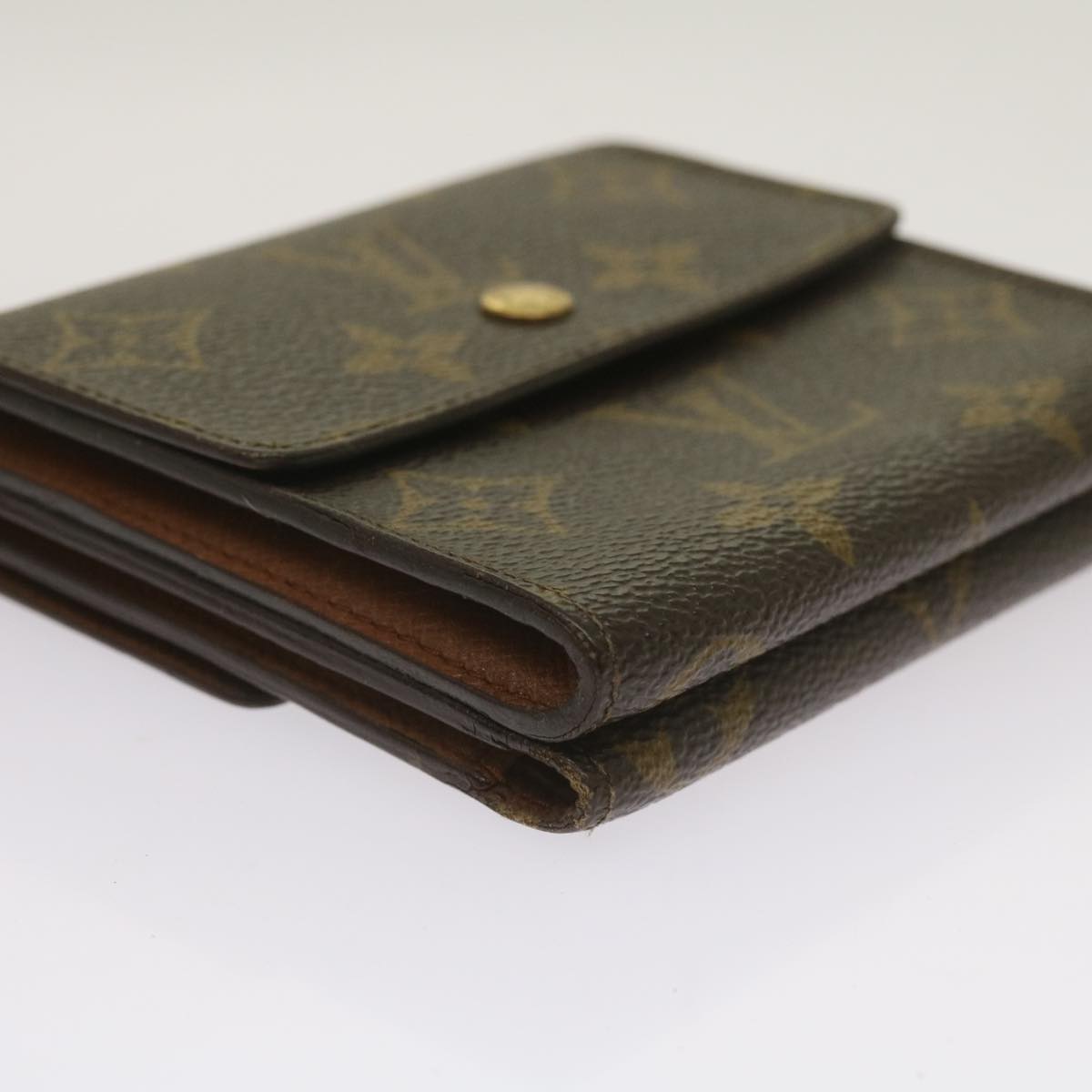 LOUIS VUITTON Monogram Portefeuille Elise Wallet M61654 LV Auth 67247