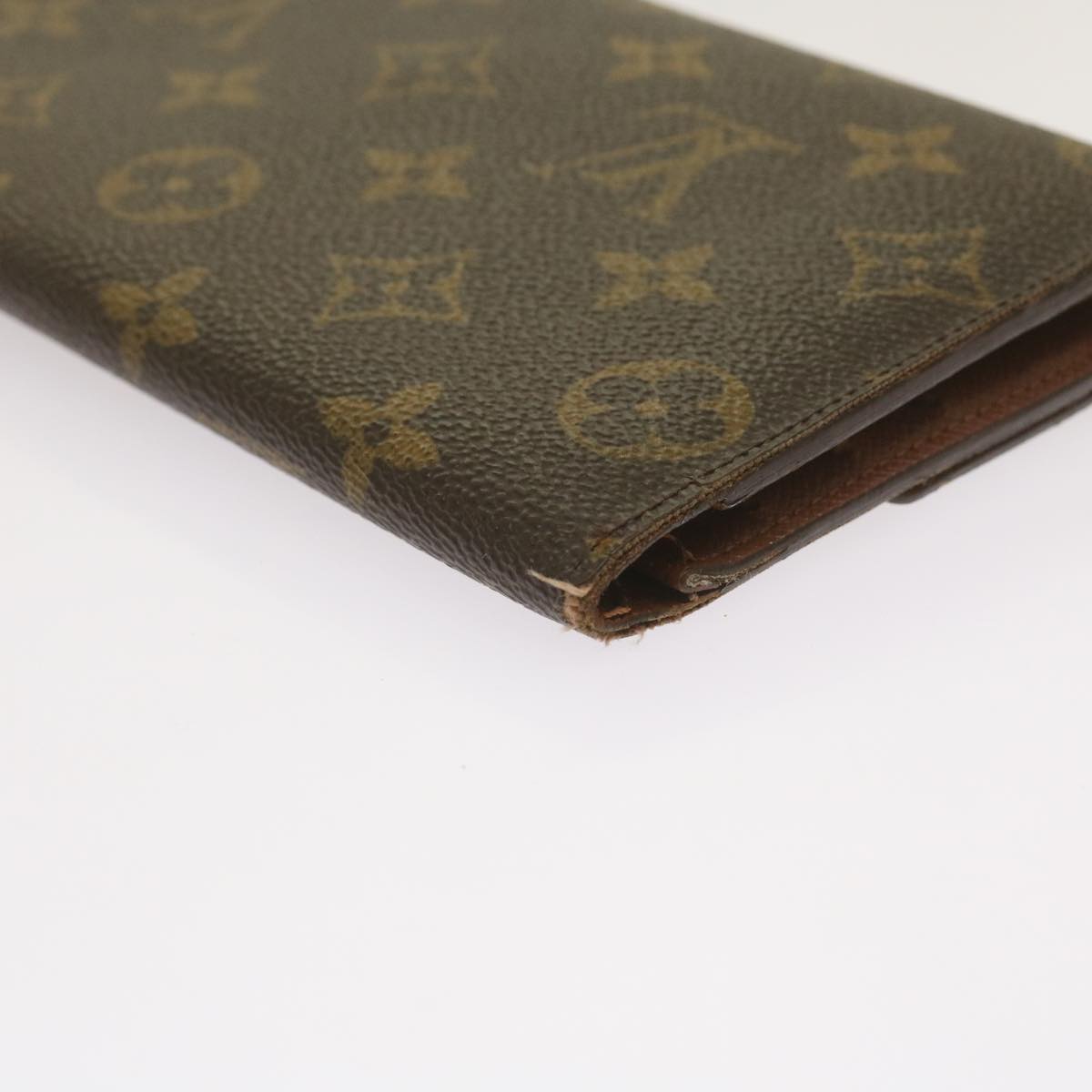 LOUIS VUITTON Monogram Portefeuille International Wallet M61217 LV Auth 67248