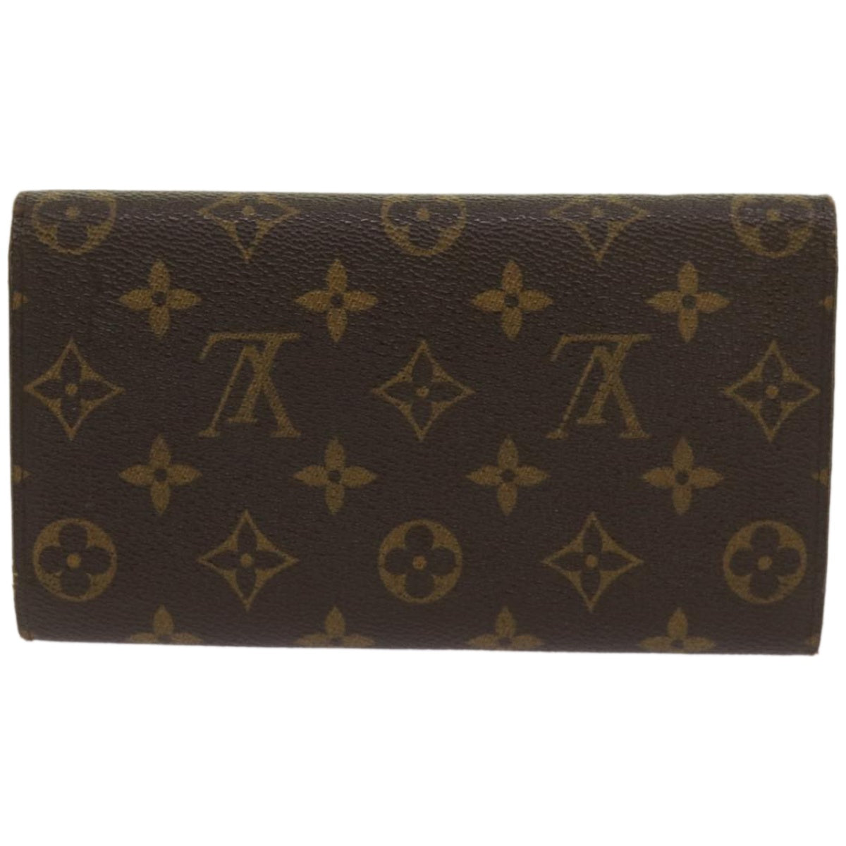 LOUIS VUITTON Monogram Portefeuille International Wallet M61217 LV Auth 67248