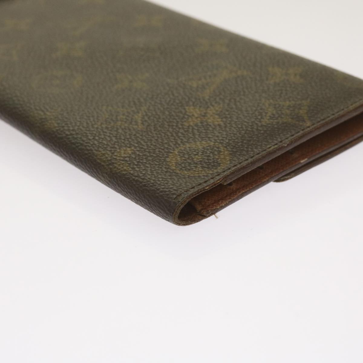 LOUIS VUITTON Monogram Portefeuille International Wallet M61217 LV Auth 67249