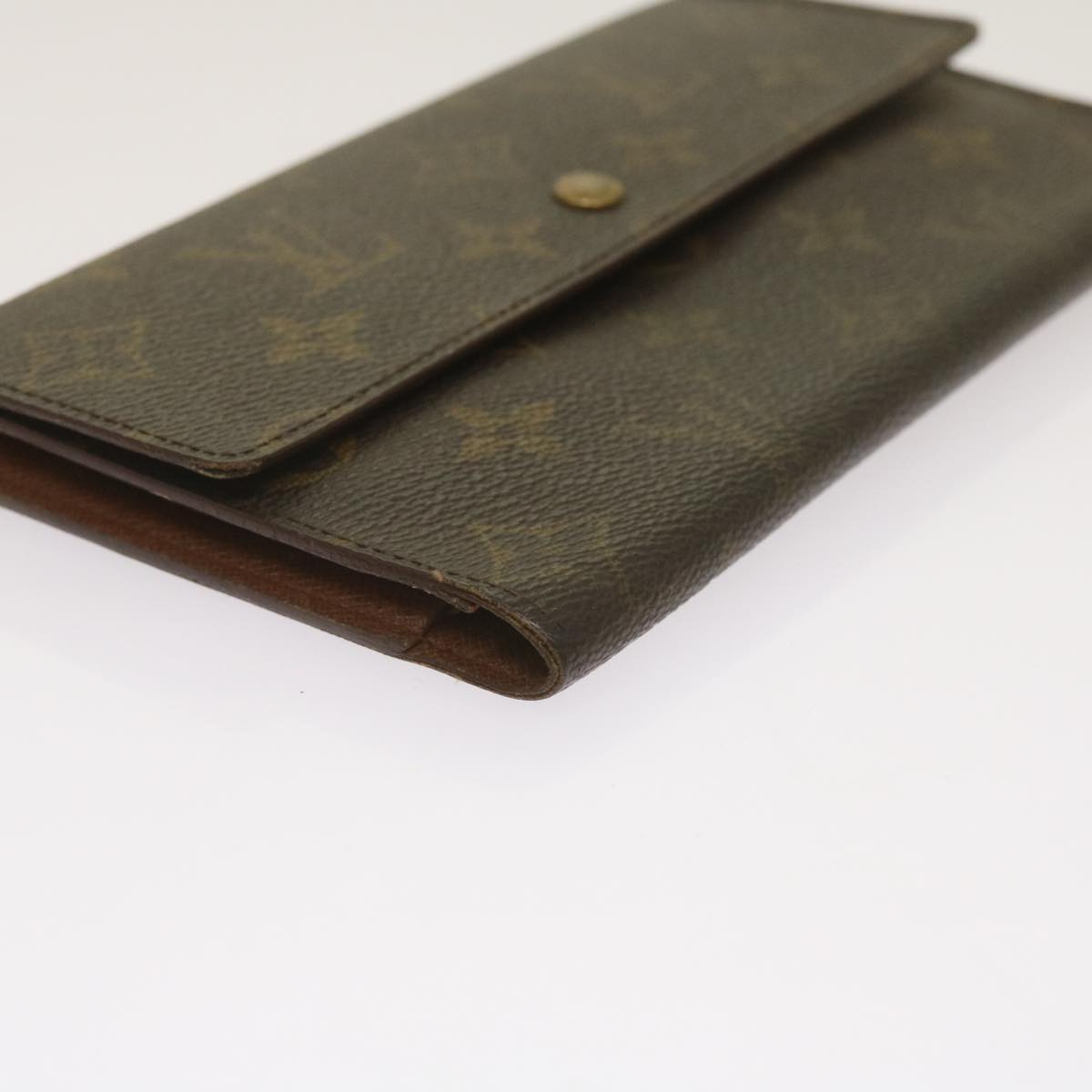 LOUIS VUITTON Monogram Portefeuille International Wallet M61217 LV Auth 67249