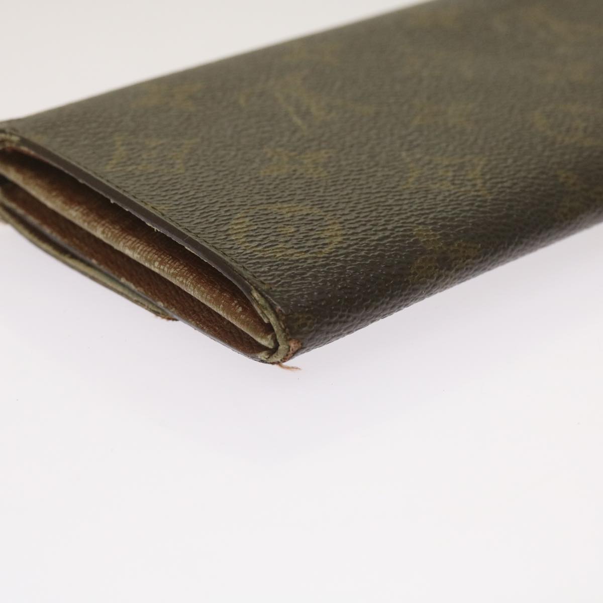 LOUIS VUITTON Monogram Pochette Porte Monnaie Credit Wallet M61725 LV Auth 67250