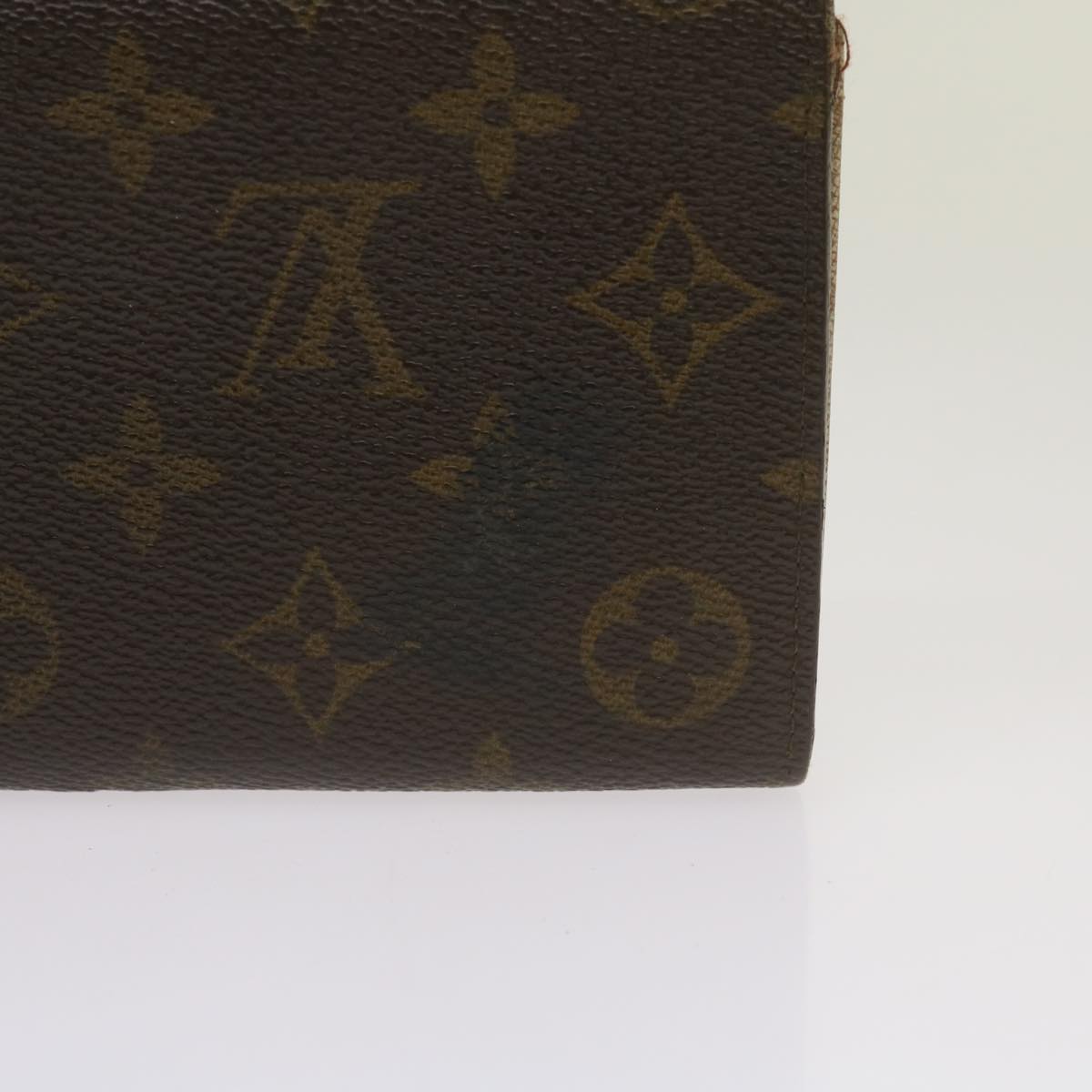 LOUIS VUITTON Monogram Pochette Porte Monnaie Credit Wallet M61725 LV Auth 67250