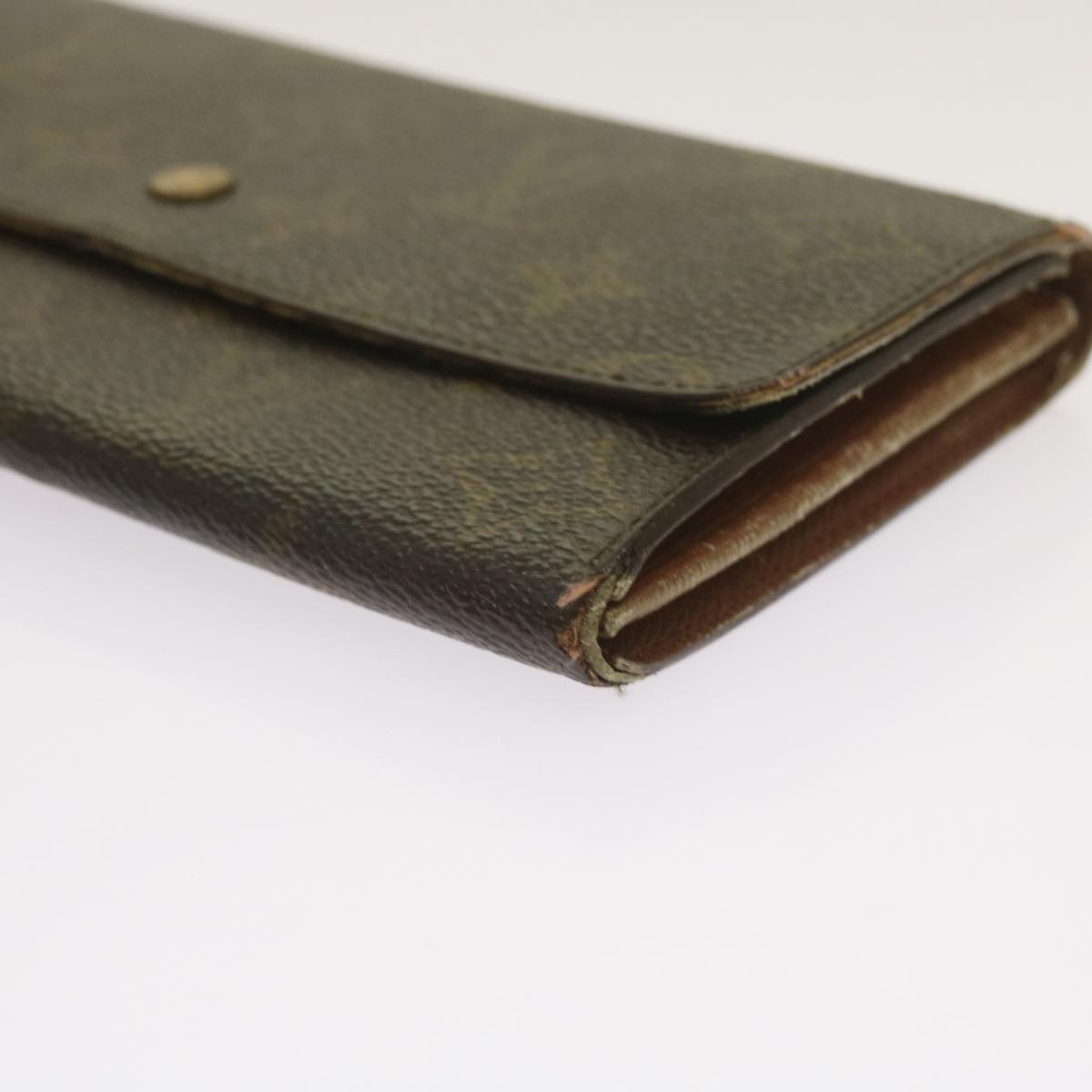 LOUIS VUITTON Monogram Pochette Porte Monnaie Credit Wallet M61725 LV Auth 67250