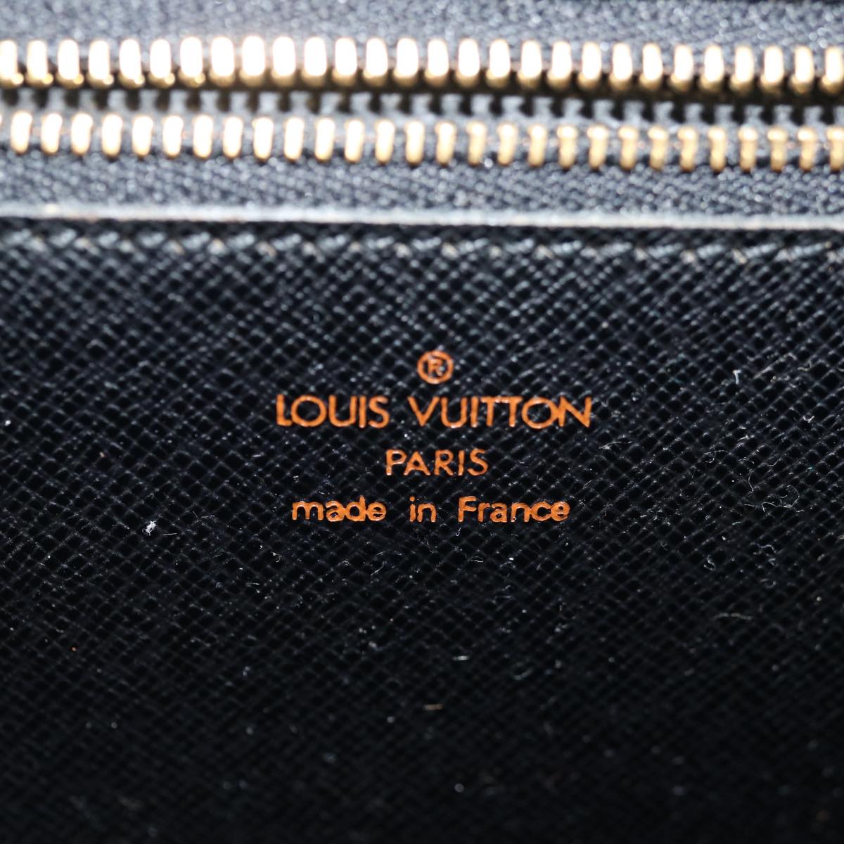 LOUIS VUITTON Epi Serie Dragonne Hand Bag Blue M52615 LV Auth 67273