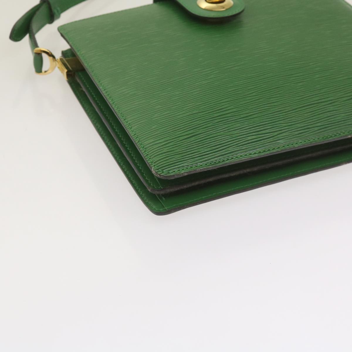 LOUIS VUITTON Epi Capucines Shoulder Bag Green M52344 LV Auth 67286