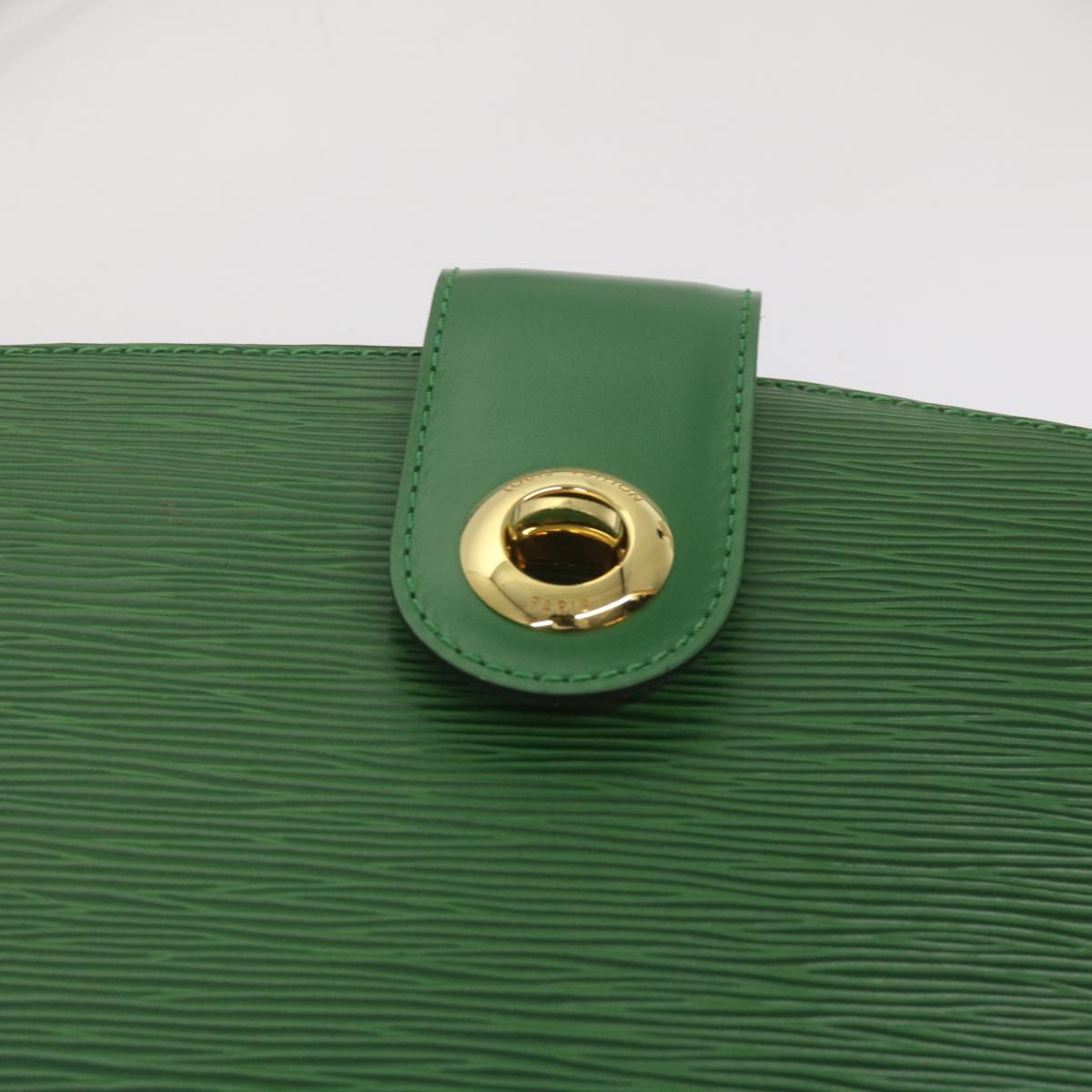 LOUIS VUITTON Epi Capucines Shoulder Bag Green M52344 LV Auth 67286