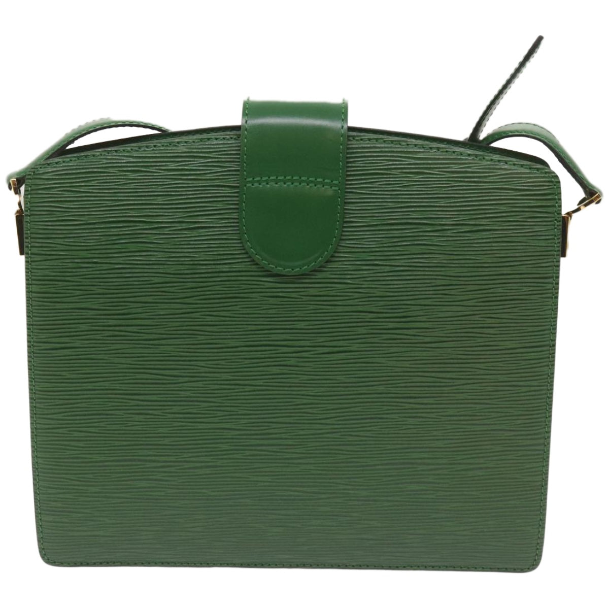 LOUIS VUITTON Epi Capucines Shoulder Bag Green M52344 LV Auth 67286